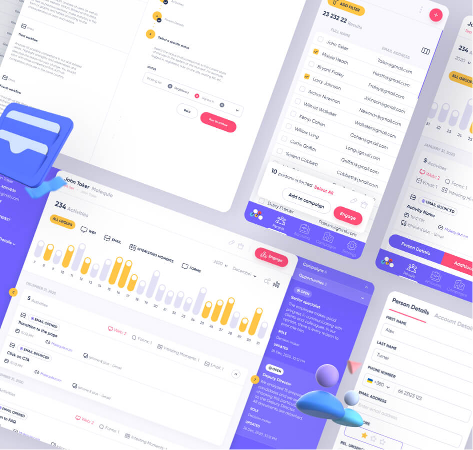 Molequle – CDXP web app - image cover