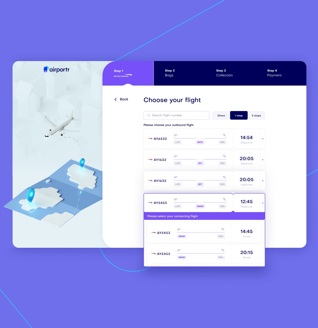 AirPortr – Luggage carrying service for traveling - Website Development - Photo 9