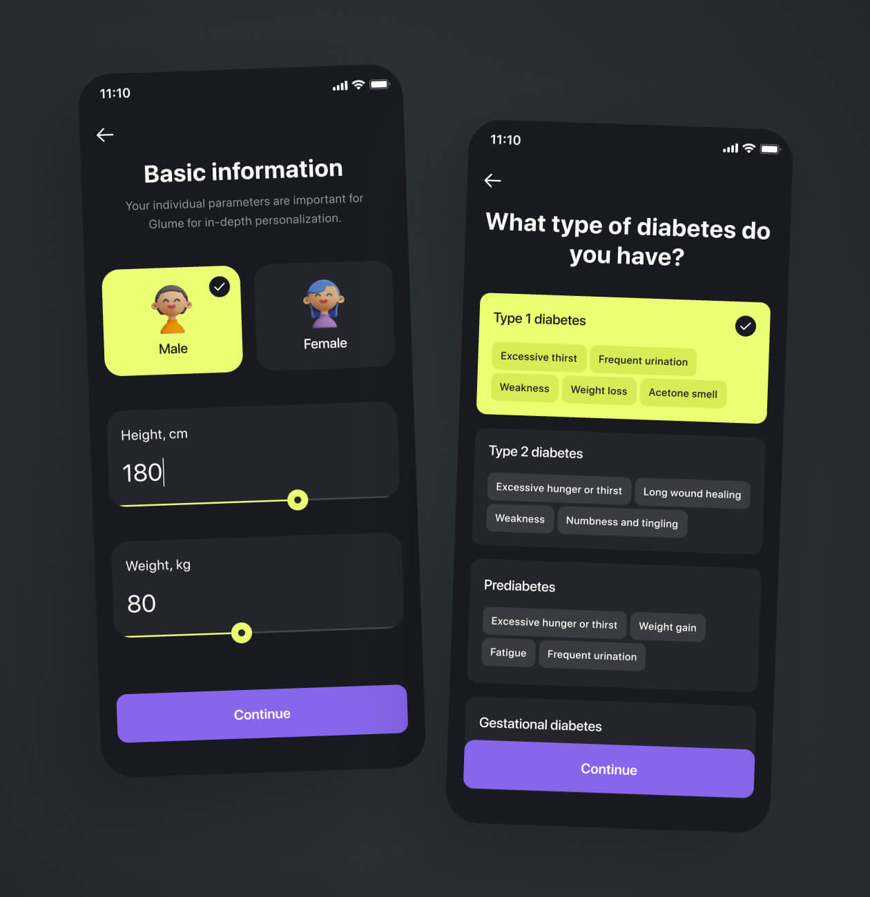 Glume – healthcare mobile app for diabetics - Website Development - Photo 9