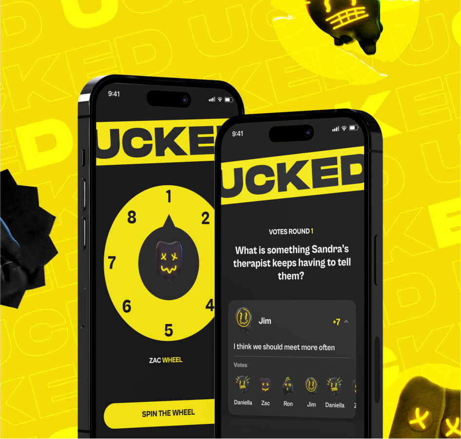 Ucked – branding for mobile application - image cover