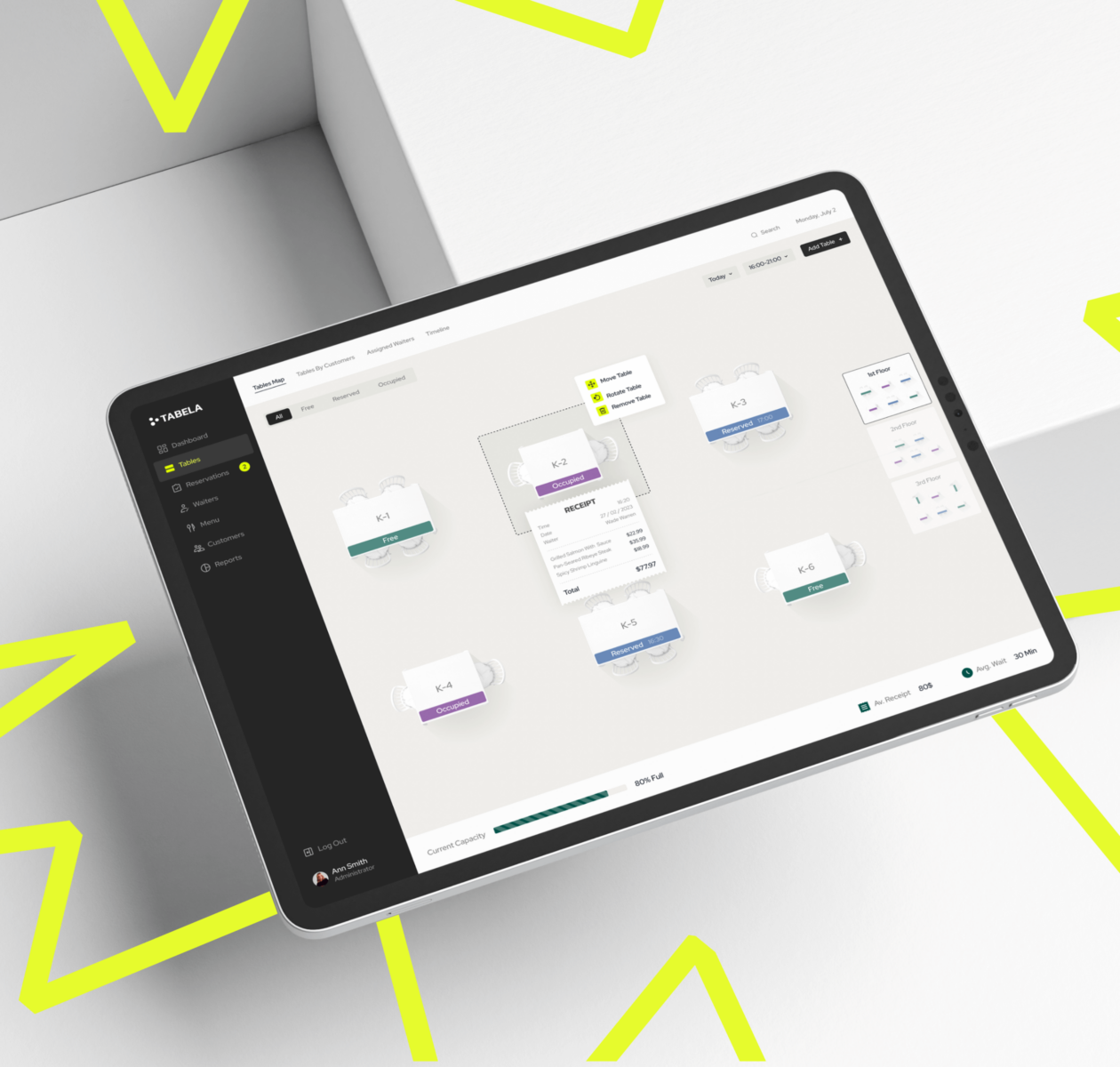 Tabela – a management system for Restaurants - image cover