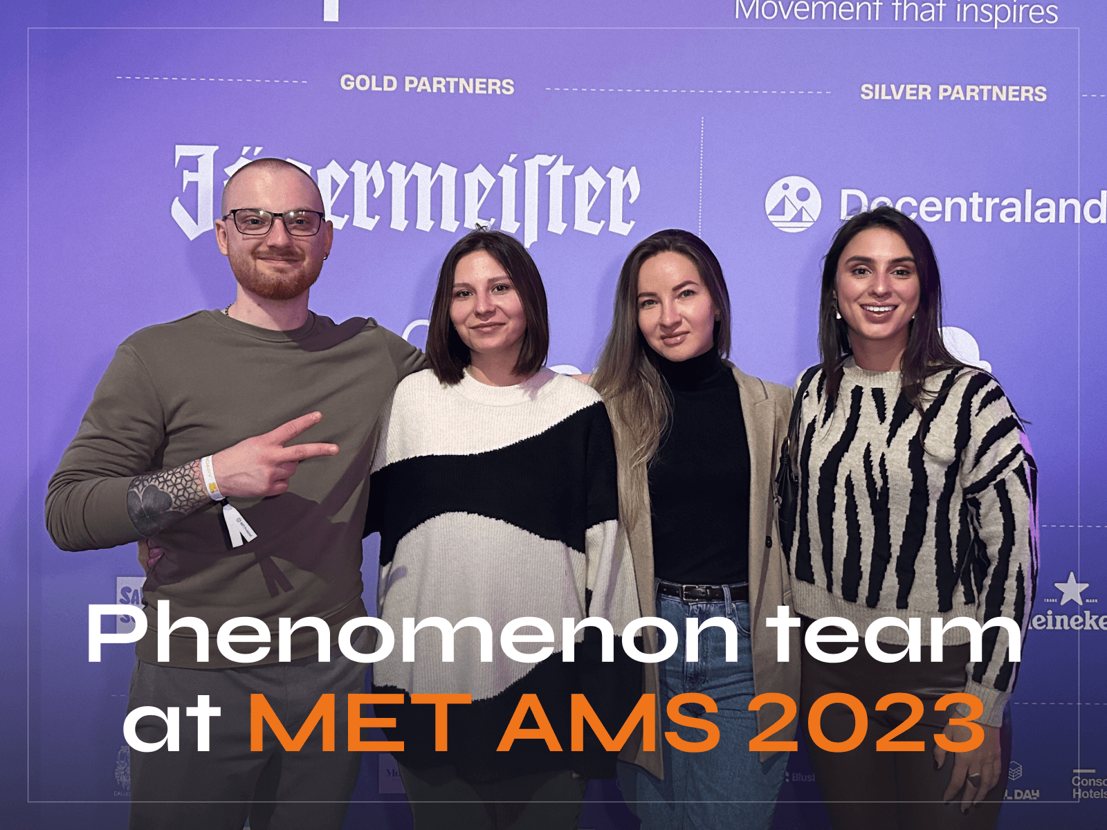 Phenomenon team at MET AMS 2023 - Photo 