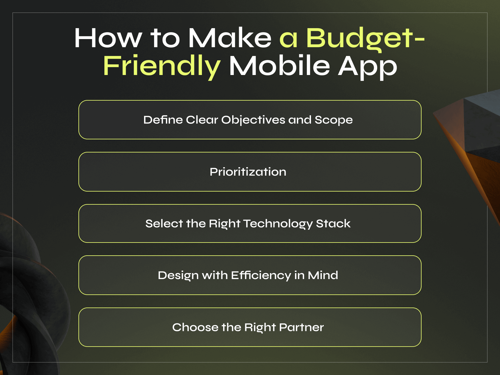 How to Make a Budget-Friendly Mobile App - Photo 1