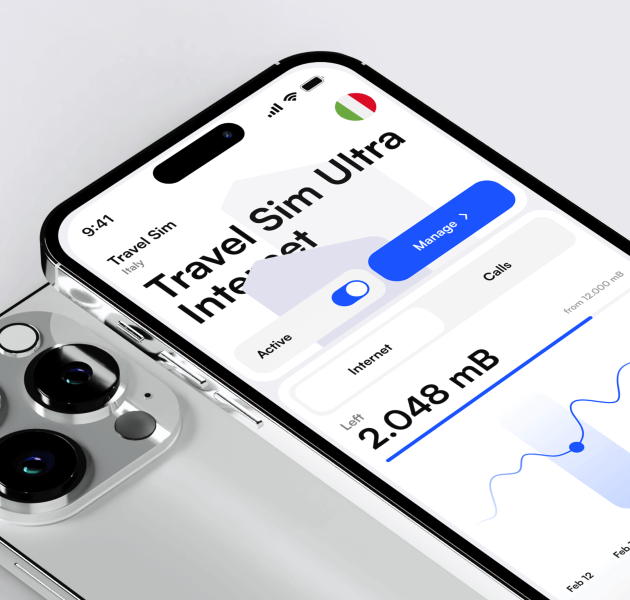 E-manager – mobile app for e-sim management - image cover