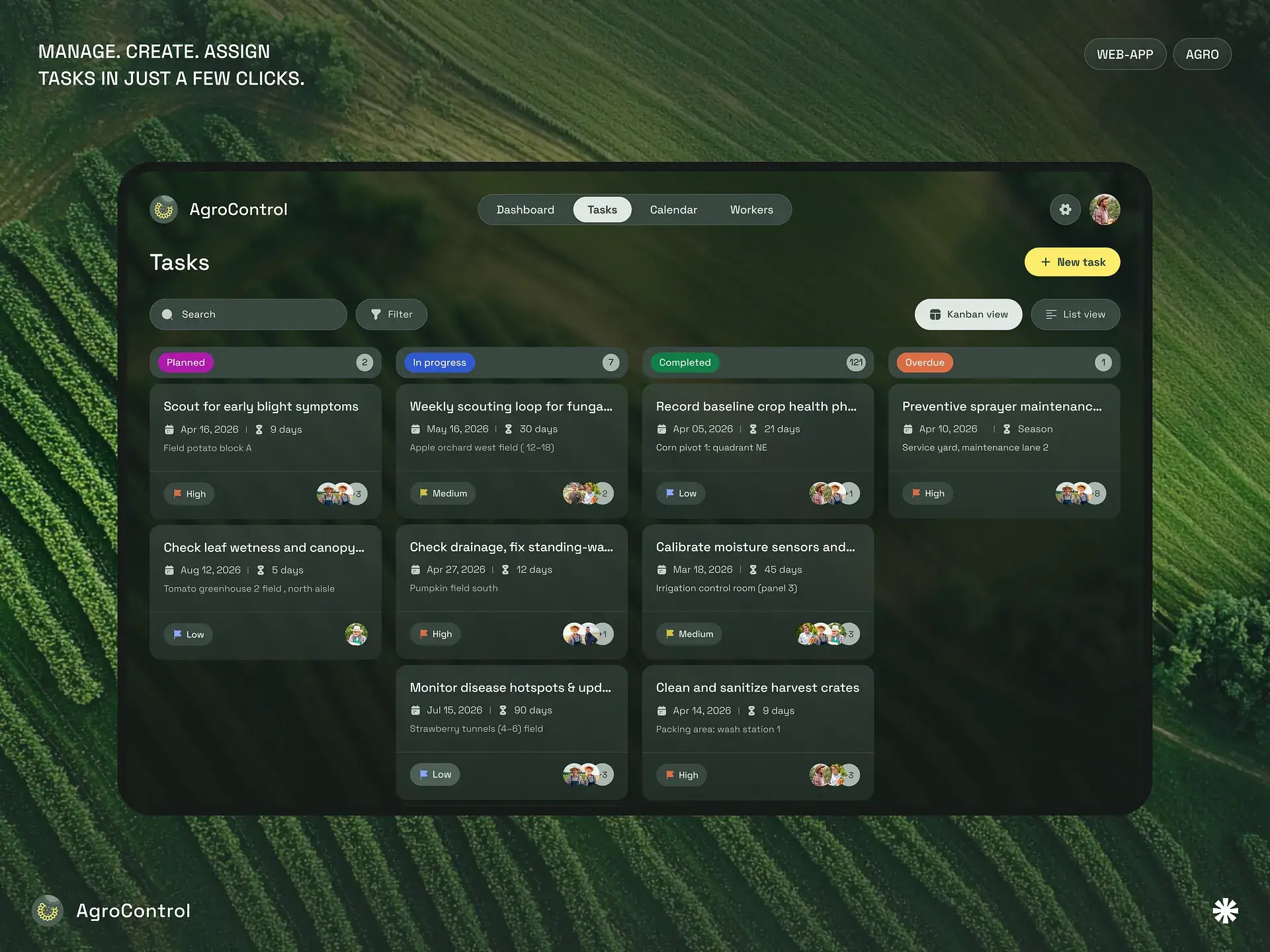 EXQUISITE AGRICULTURE DESIGN