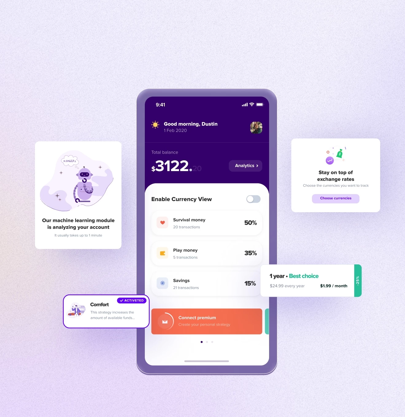 Kollo – financial mobile app - Website Development - Photo 2