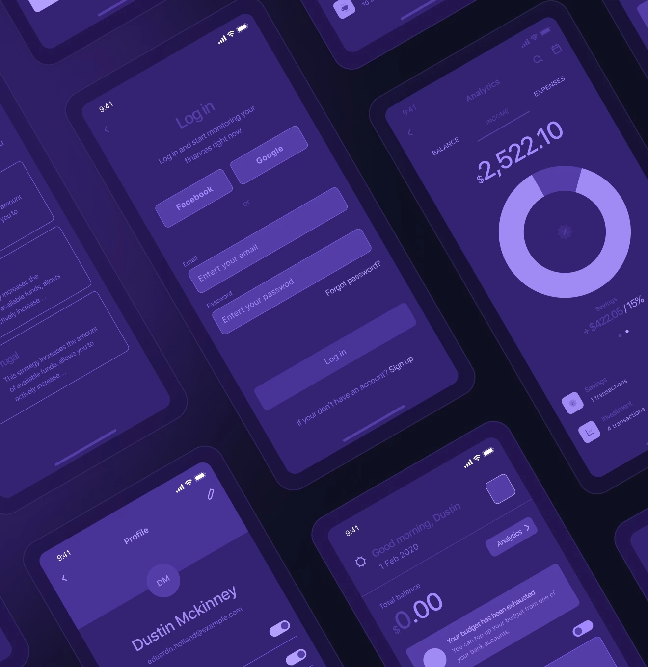 Kollo – financial mobile app - Website Development - Photo 3