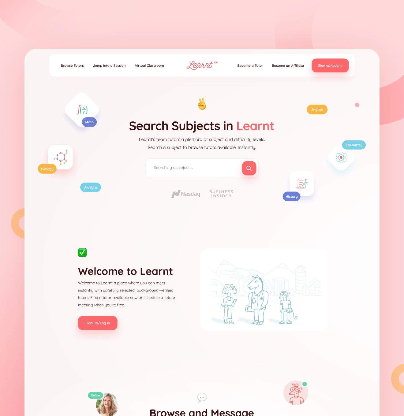 Learnt – online learning web app - Website Development - Photo 2
