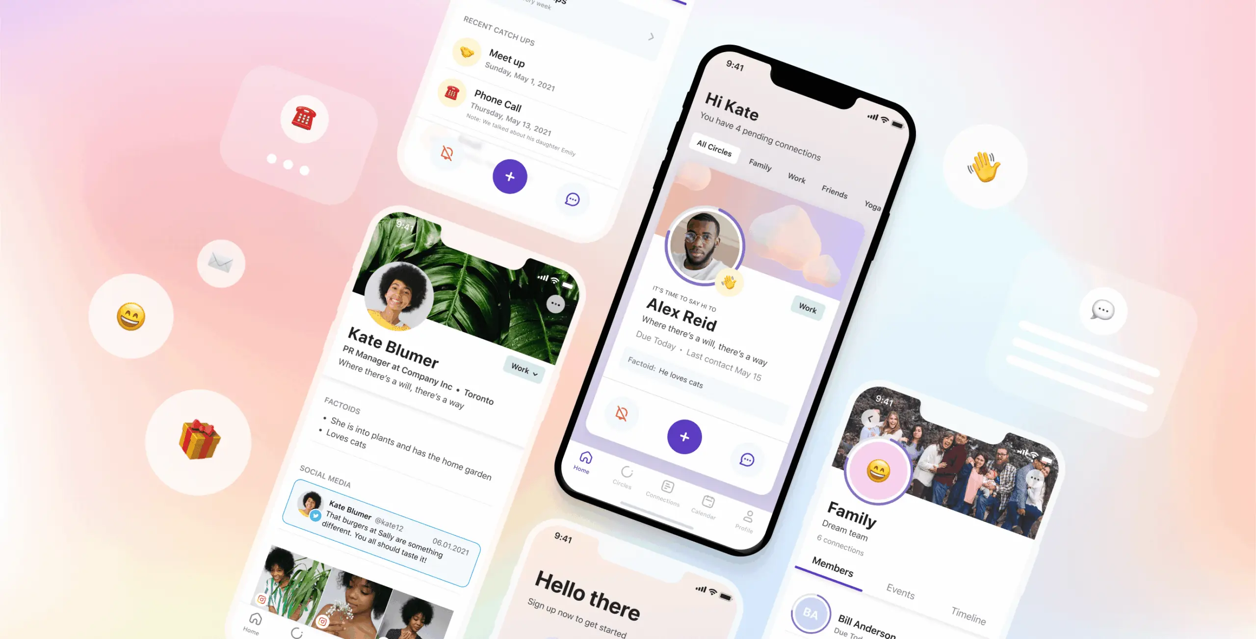 Nouri – connection companion app - Website Development - Photo 1
