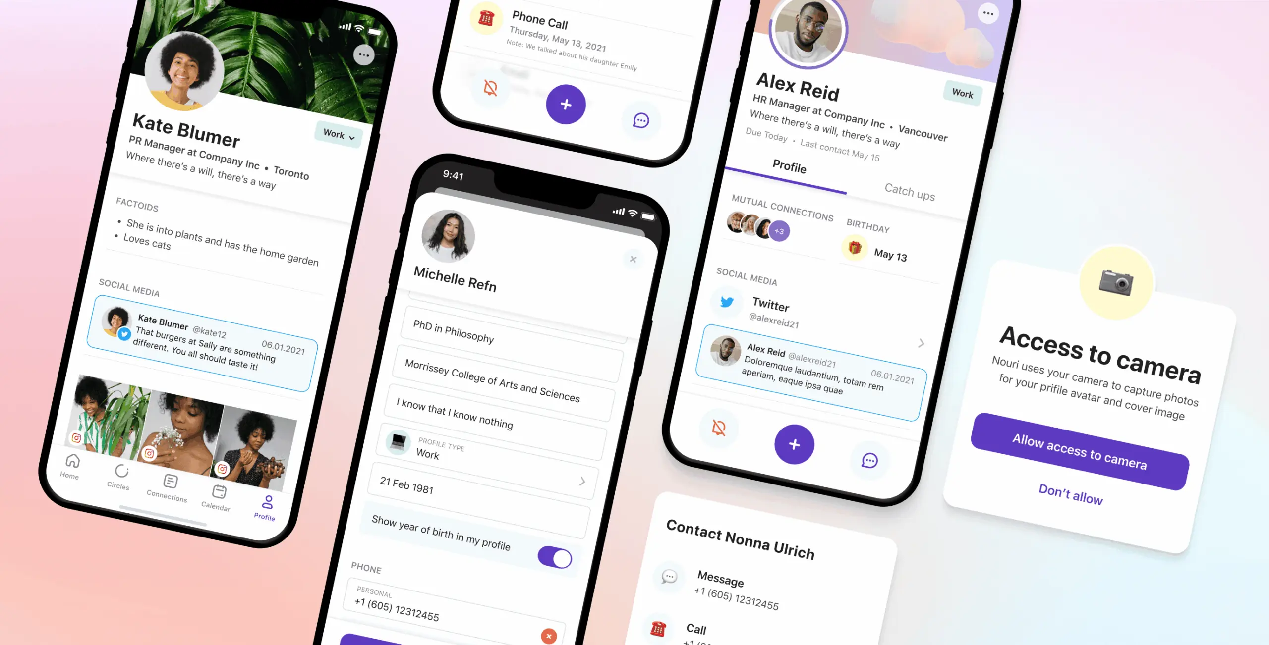 Nouri – connection companion app - Website Development - Photo 6