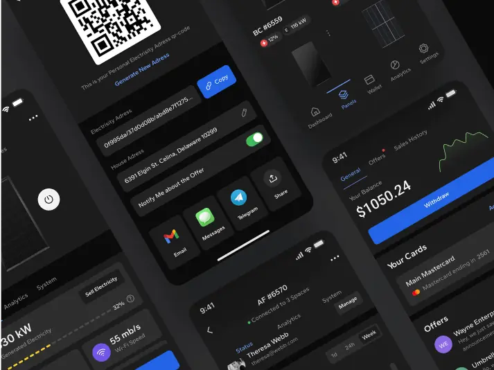 Ectopanel – solar panels control mobile app - image cover
