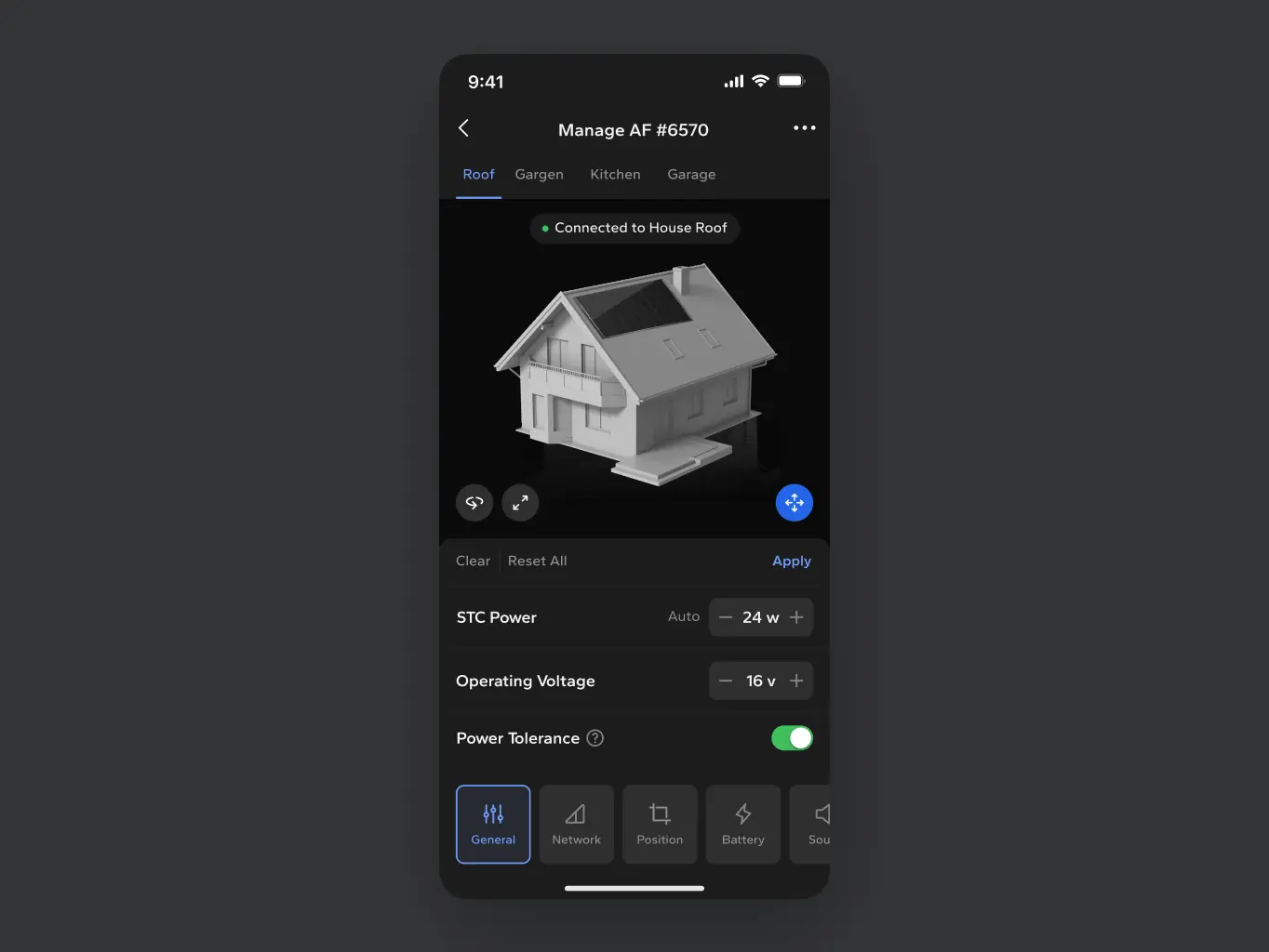 Ectopanel – solar panels control mobile app - Website Development - Photo 4