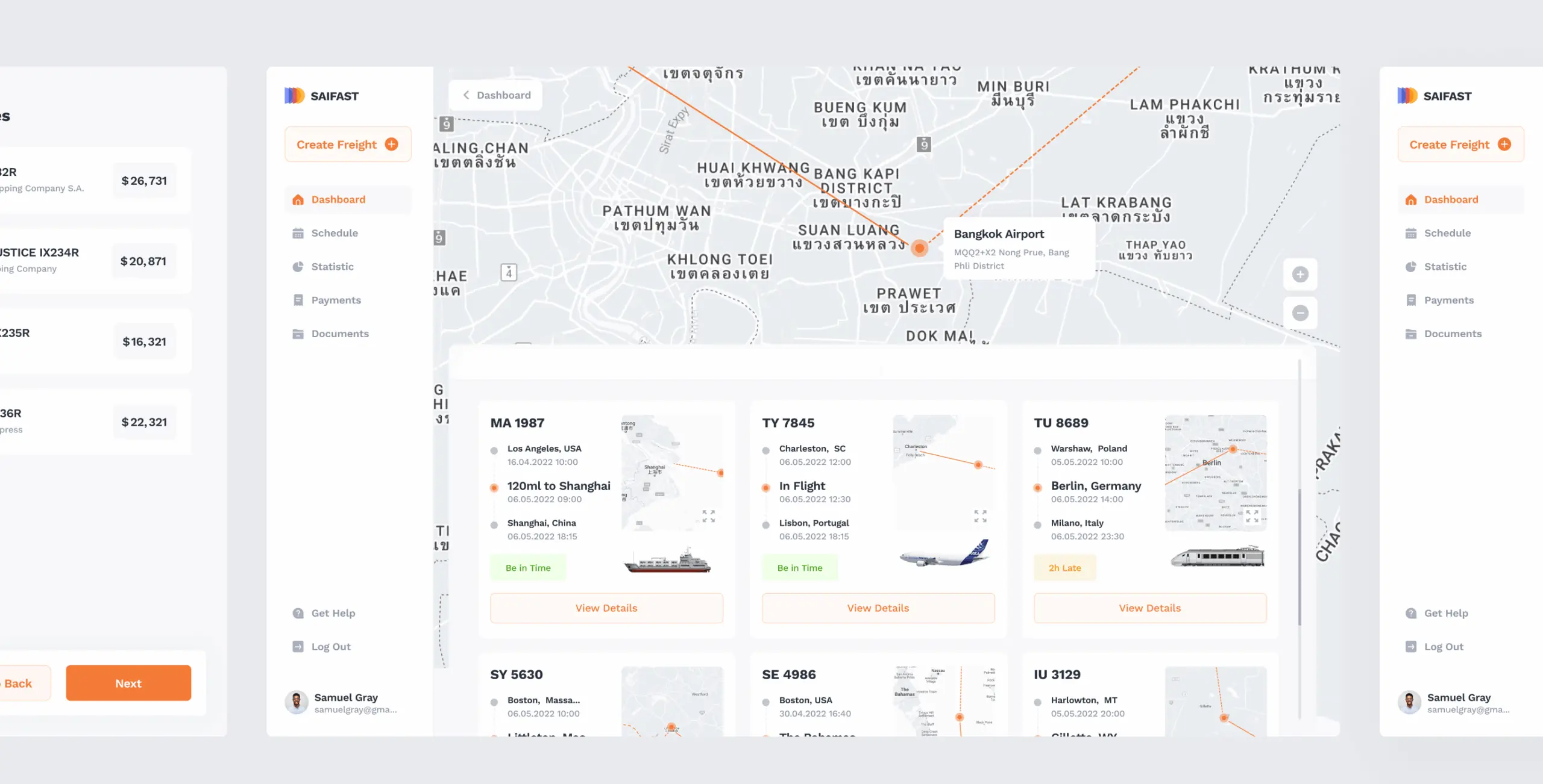 Saifast – logistics web app - Website Development - Photo 10