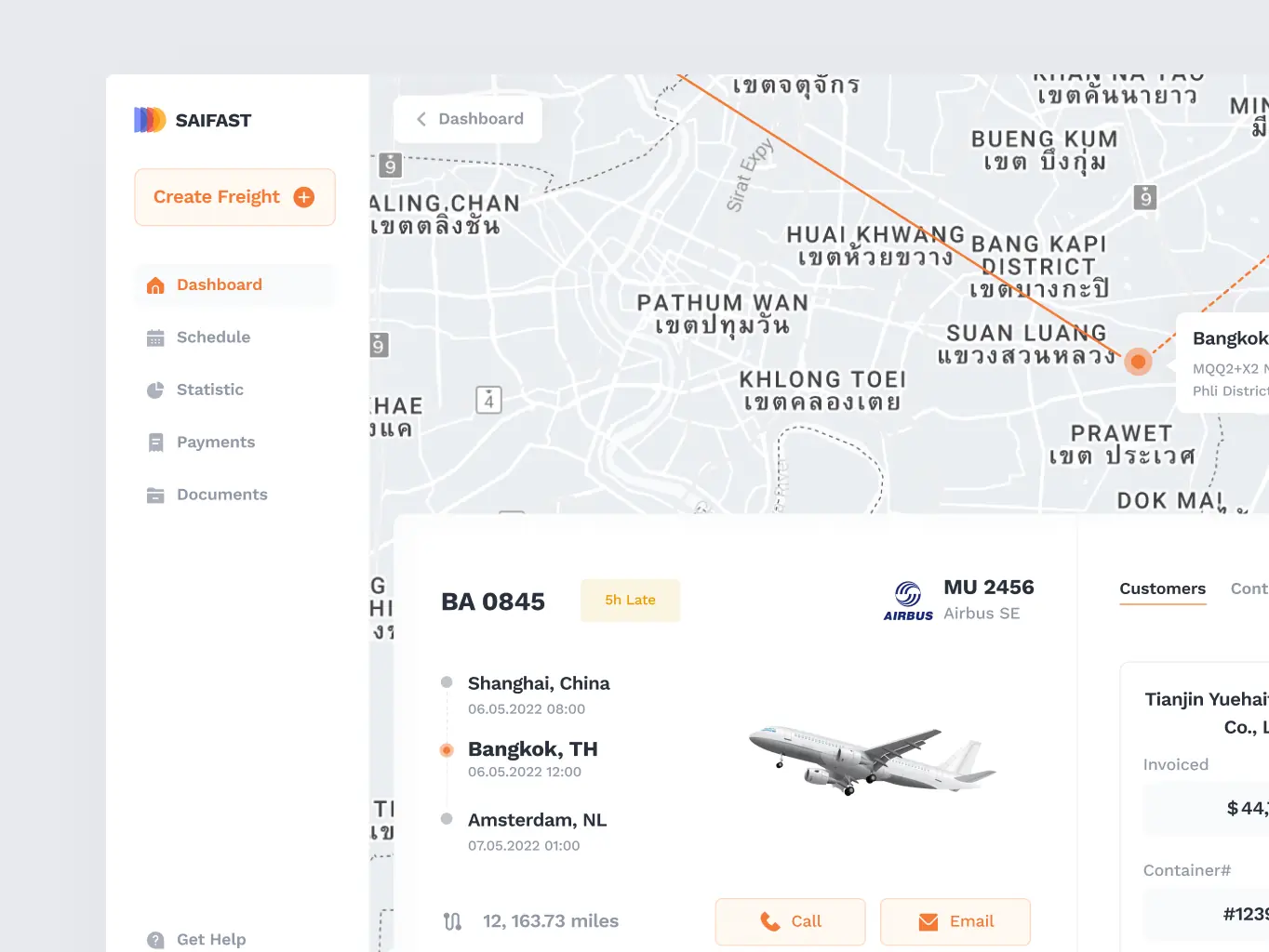 Saifast – logistics web app - Website Development - Photo 3