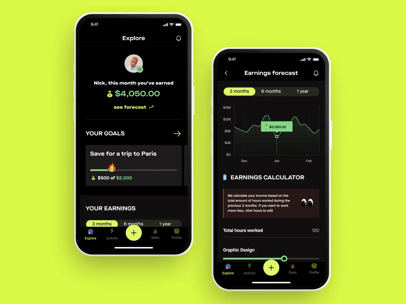 BOOST – income tracker mobile app for freelancers - Website Development - Photo 2