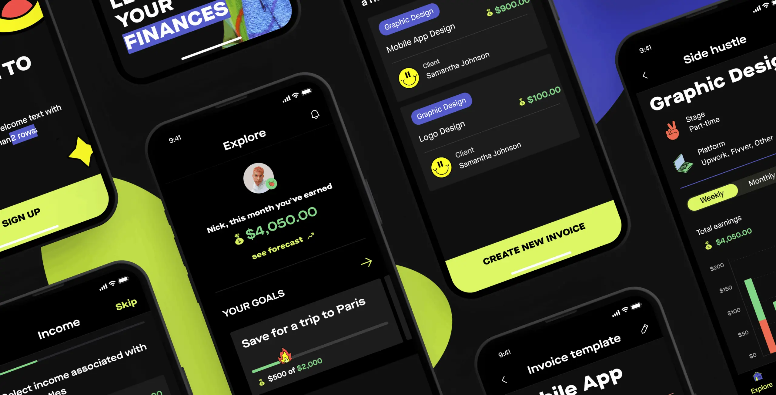 BOOST – income tracker mobile app for freelancers - Website Development - Photo 6