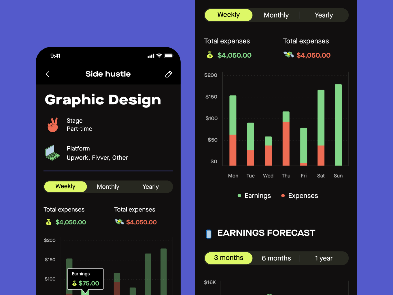 BOOST – income tracker mobile app for freelancers - Website Development - Photo 9