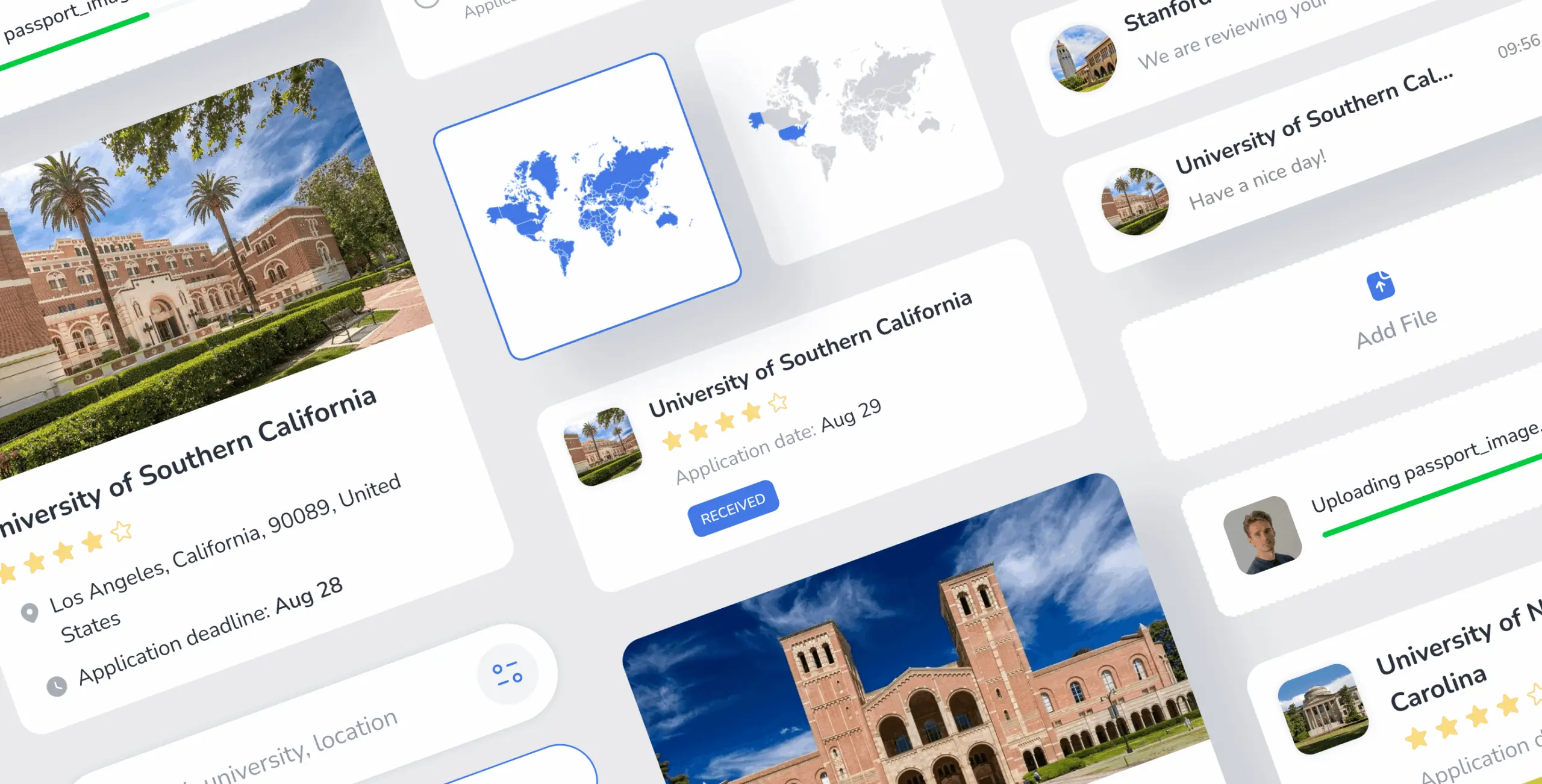 UVER – universities aggregator mobile app - Website Development - Photo 9