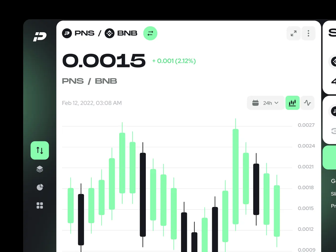 PNSwap – token exchange platform - Website Development - Photo 5