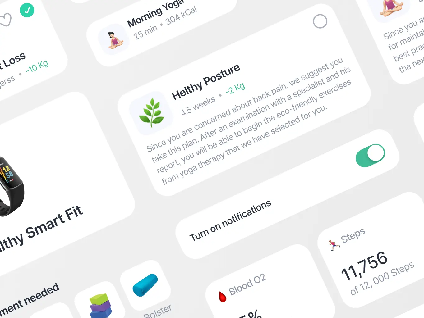 Healher – an app with personalized health plans - Website Development - Photo 4