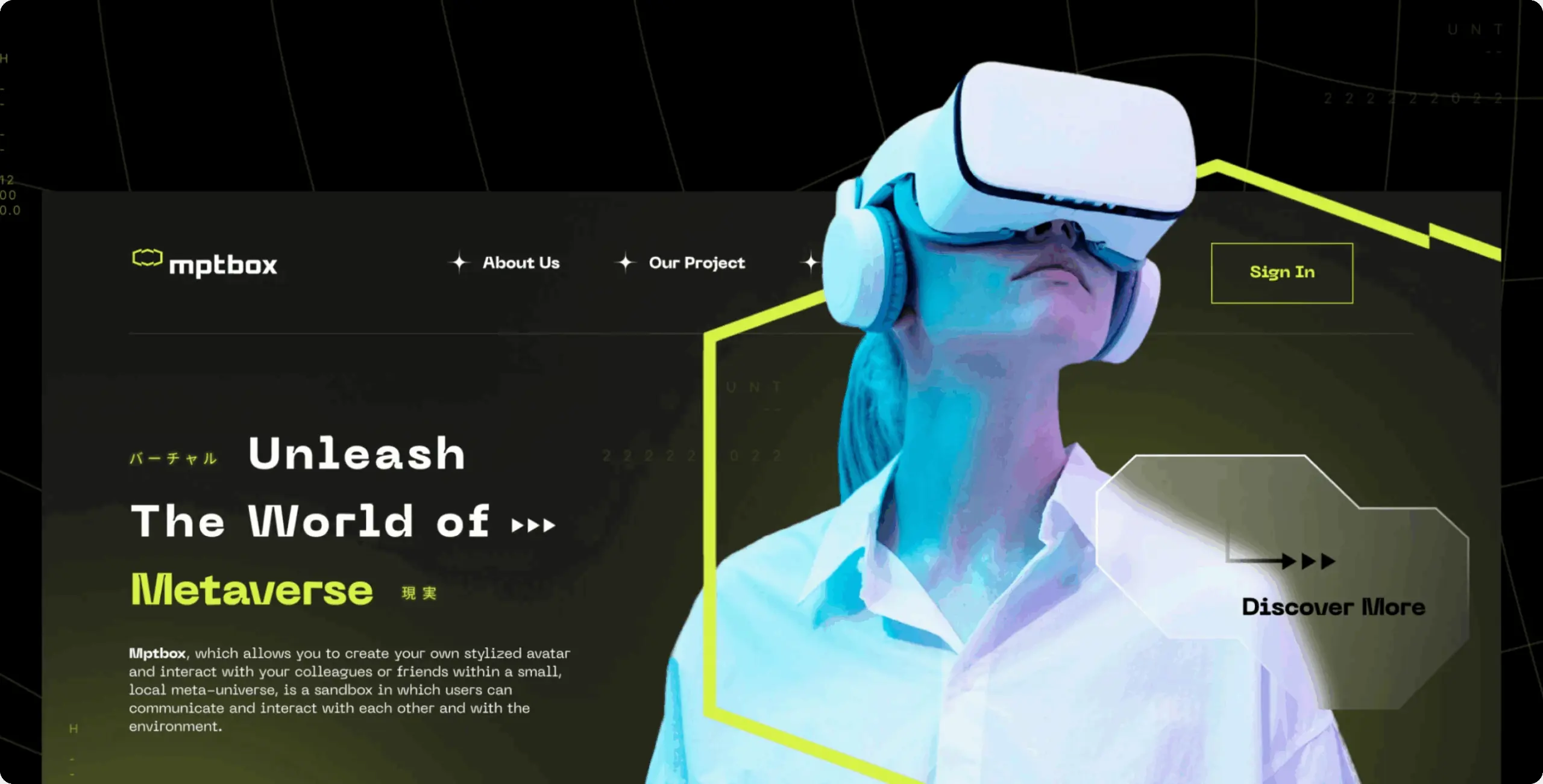 Mptbox – branding for the VR-driven metaverse - Website Development - Photo 15