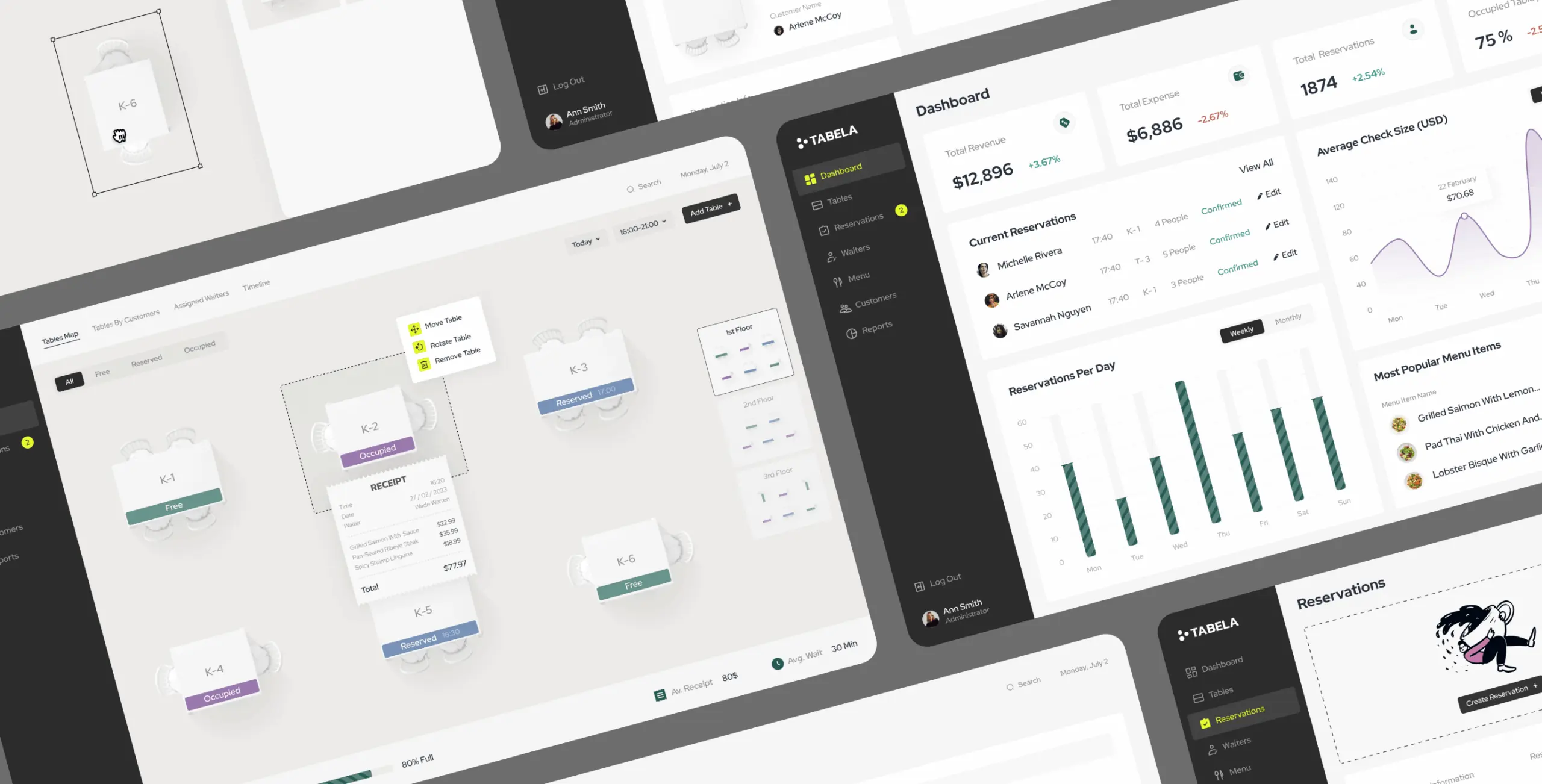 Tabela – management system for restaurants - Website Development - Photo 8