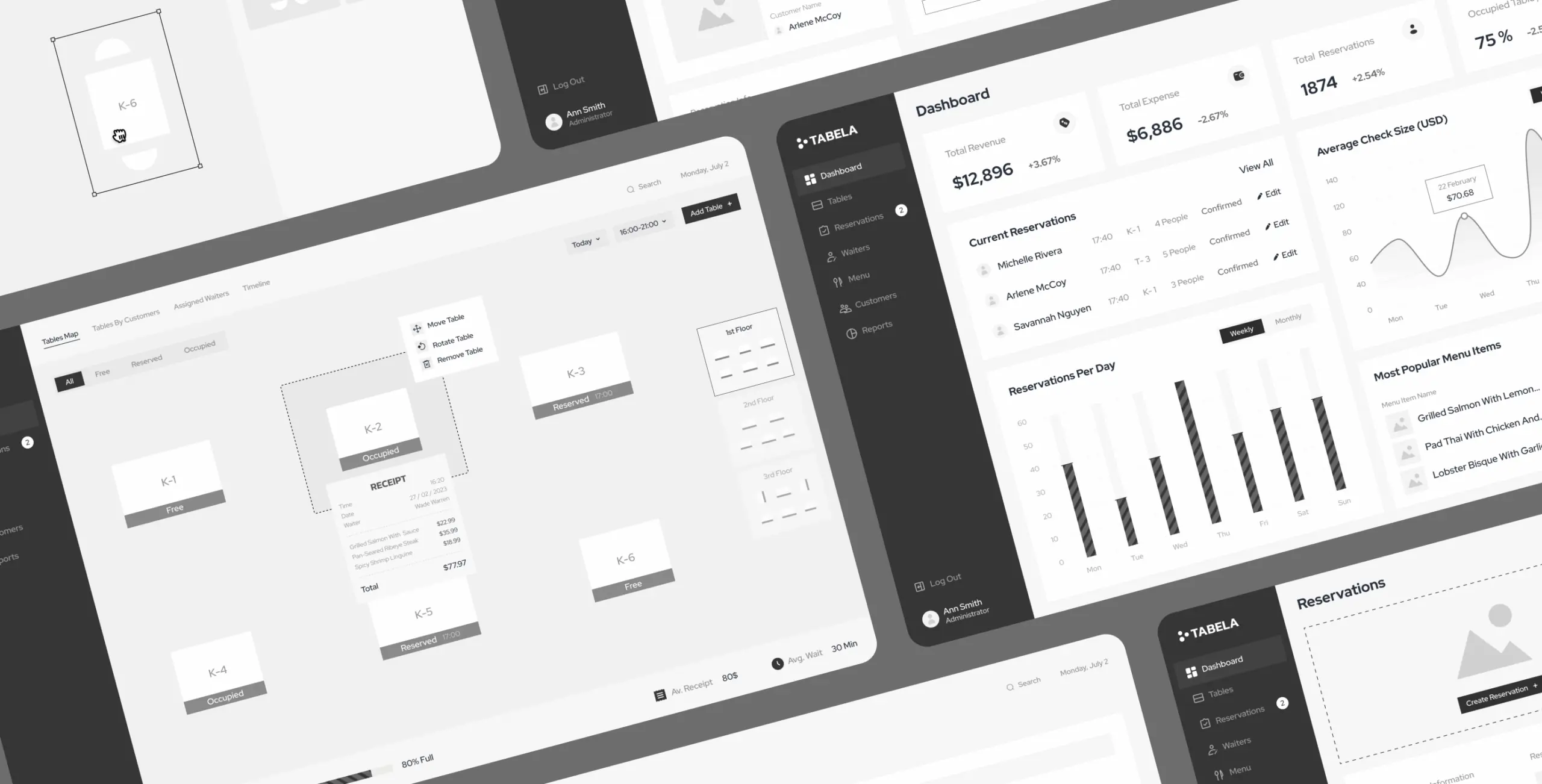 Tabela – management system for restaurants - Website Development - Photo 7
