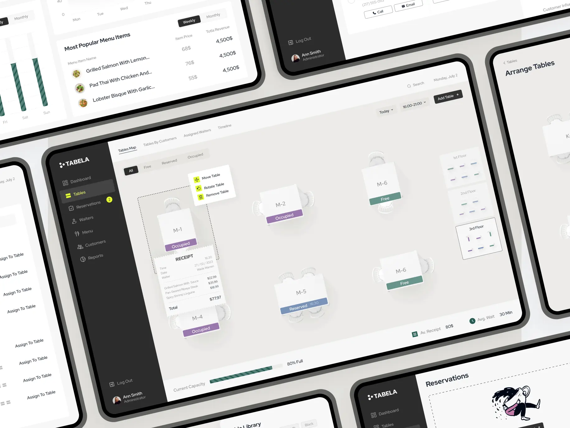 Tabela – management system for restaurants - Website Development - Photo 12