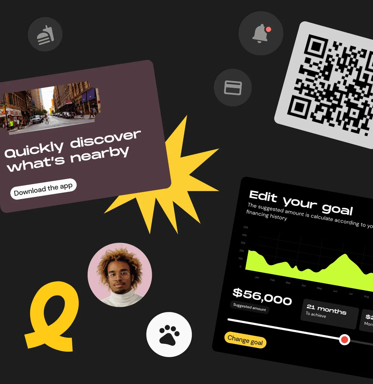 E-manager – promo website for mobile app for e-sim management - Website Development - Photo 5