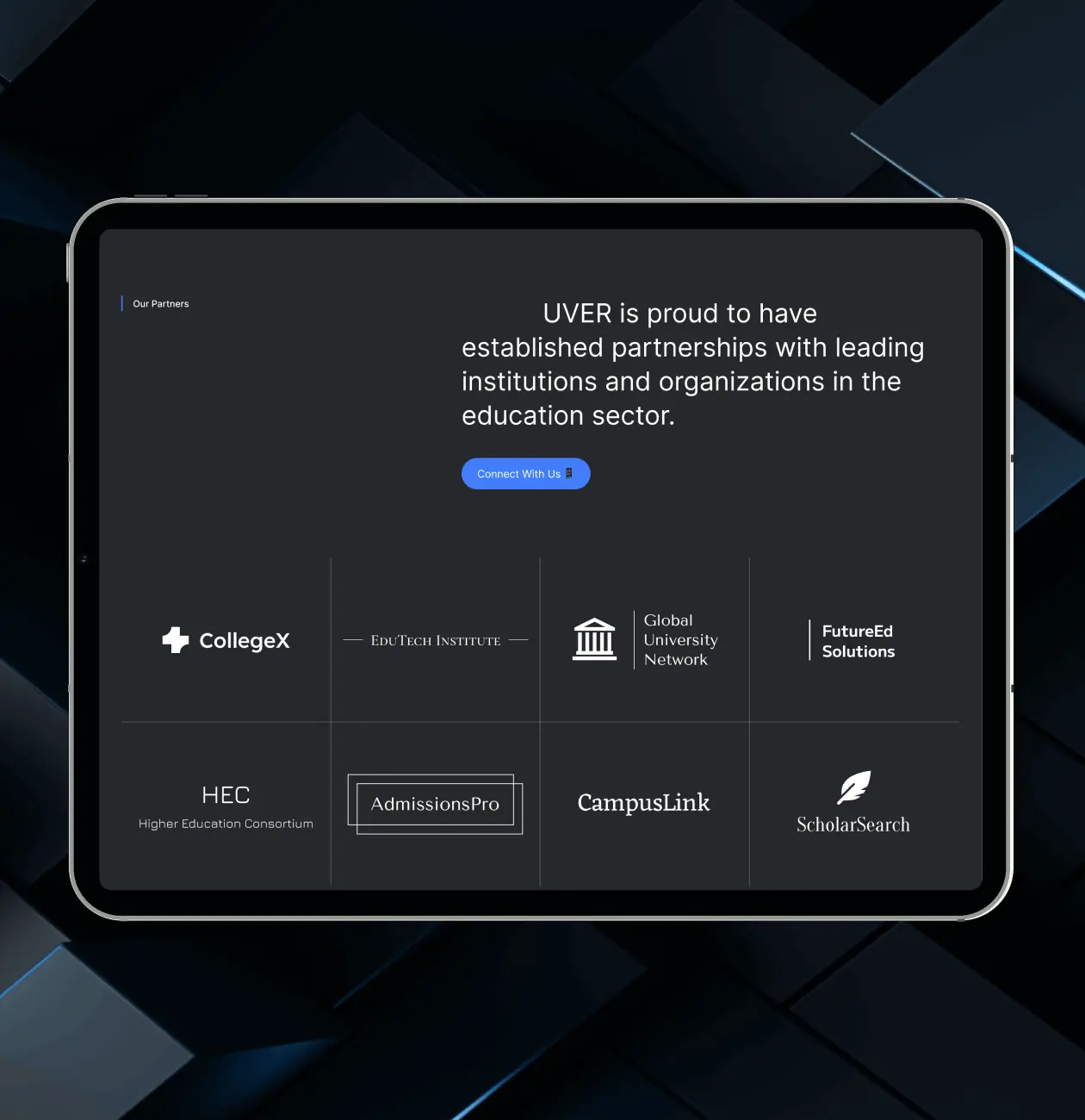 UVER – promo website for mobile application - Website Development - Photo 15