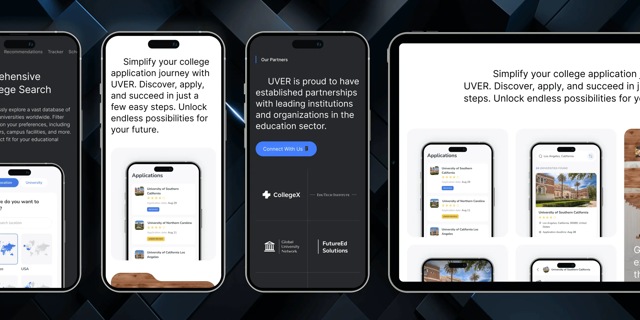 UVER – promo website for mobile application - Website Development - Photo 3