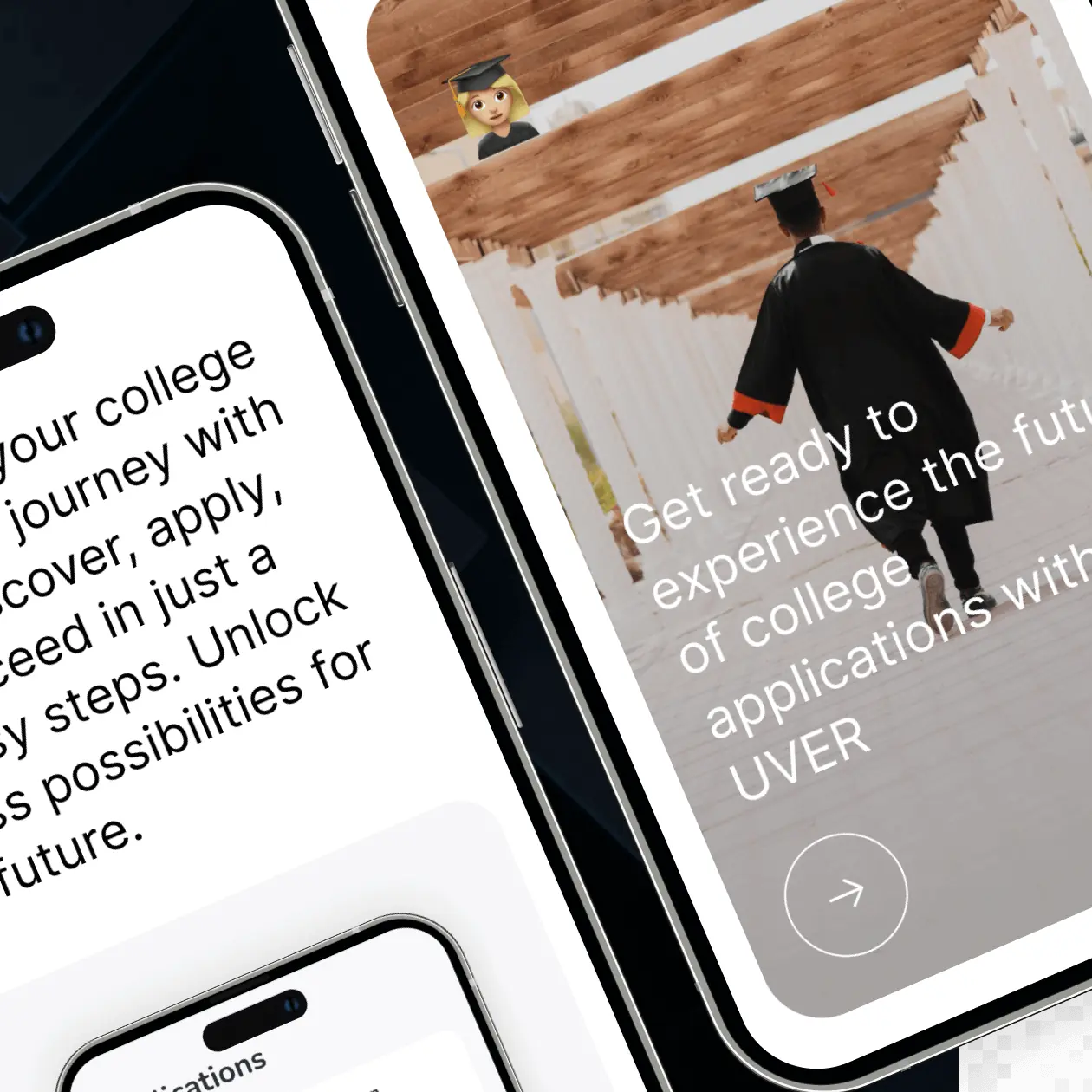 UVER – promo website for mobile application - Website Development - Photo 5