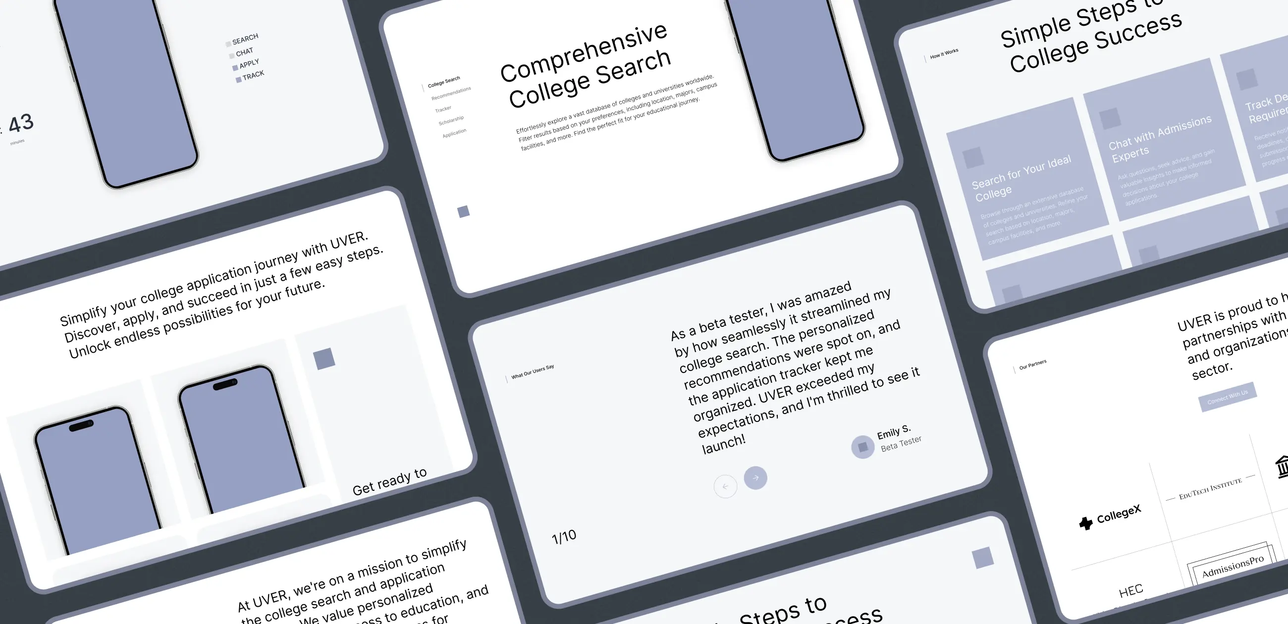 UVER – promo website for mobile application - Website Development - Photo 9