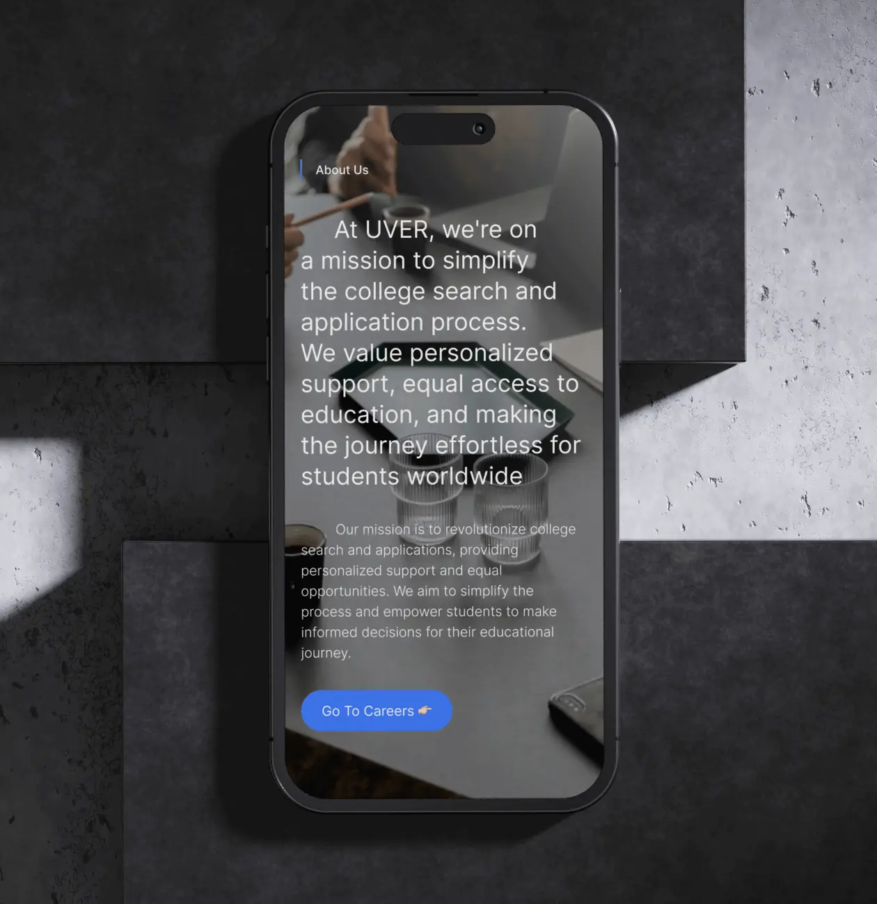 UVER – promo website for mobile application - Website Development - Photo 10