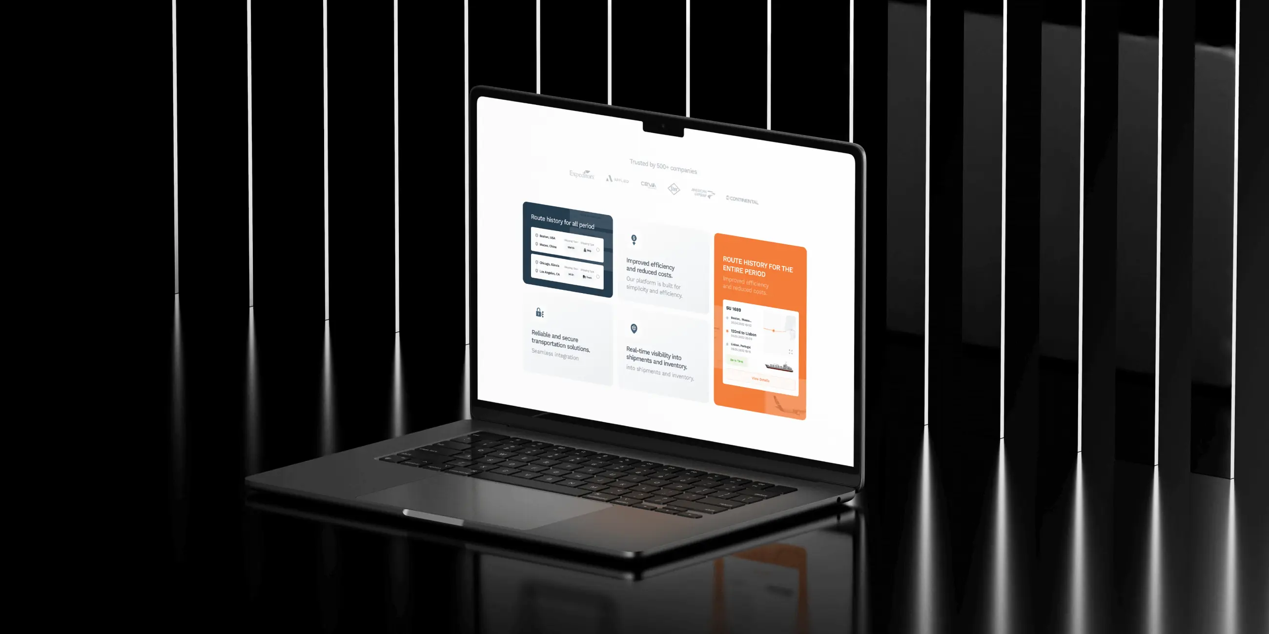 Saifast – promo website for logistics platform - Website Development - Photo 6