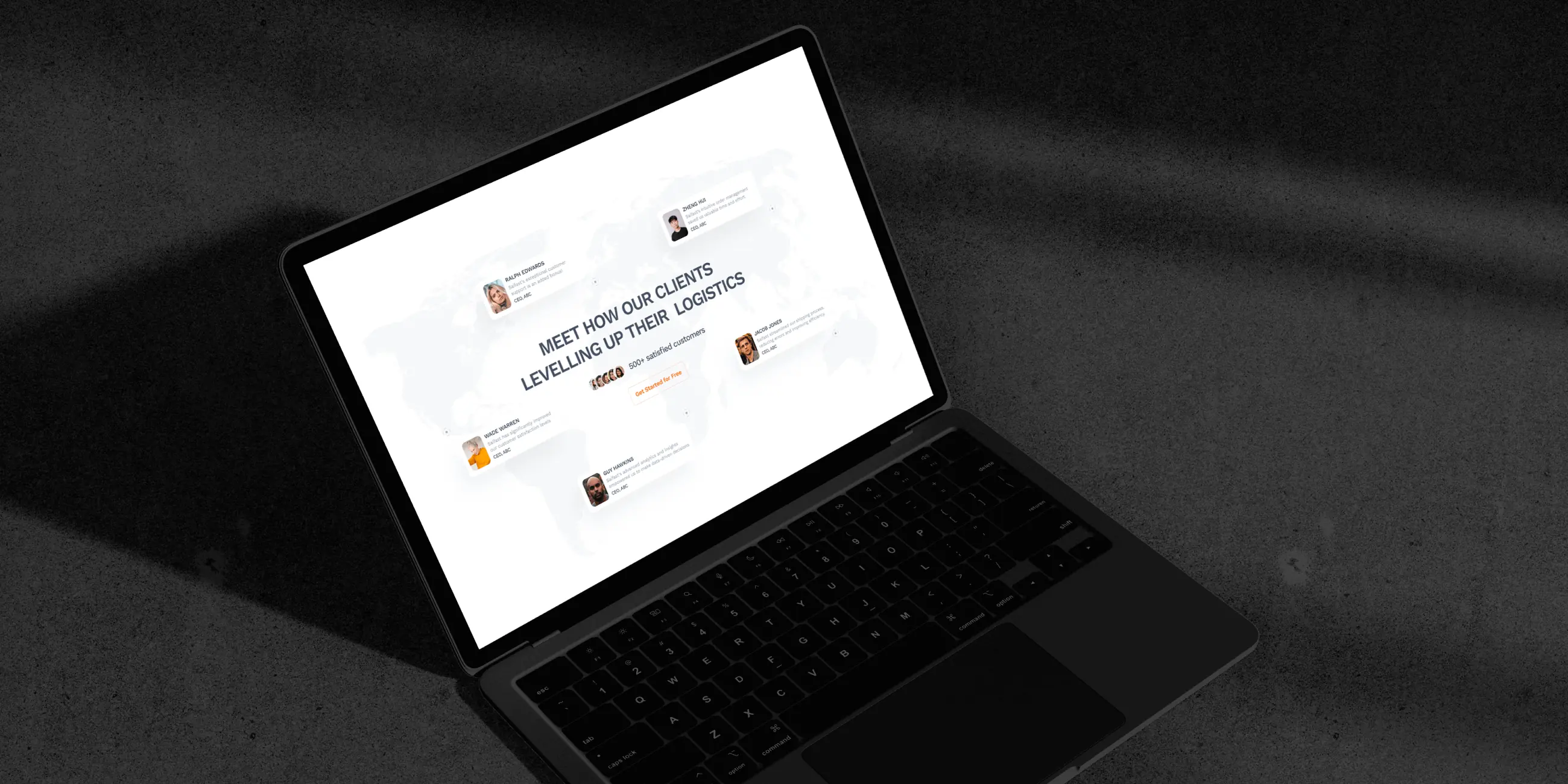 Saifast – promo website for logistics platform - Website Development - Photo 5