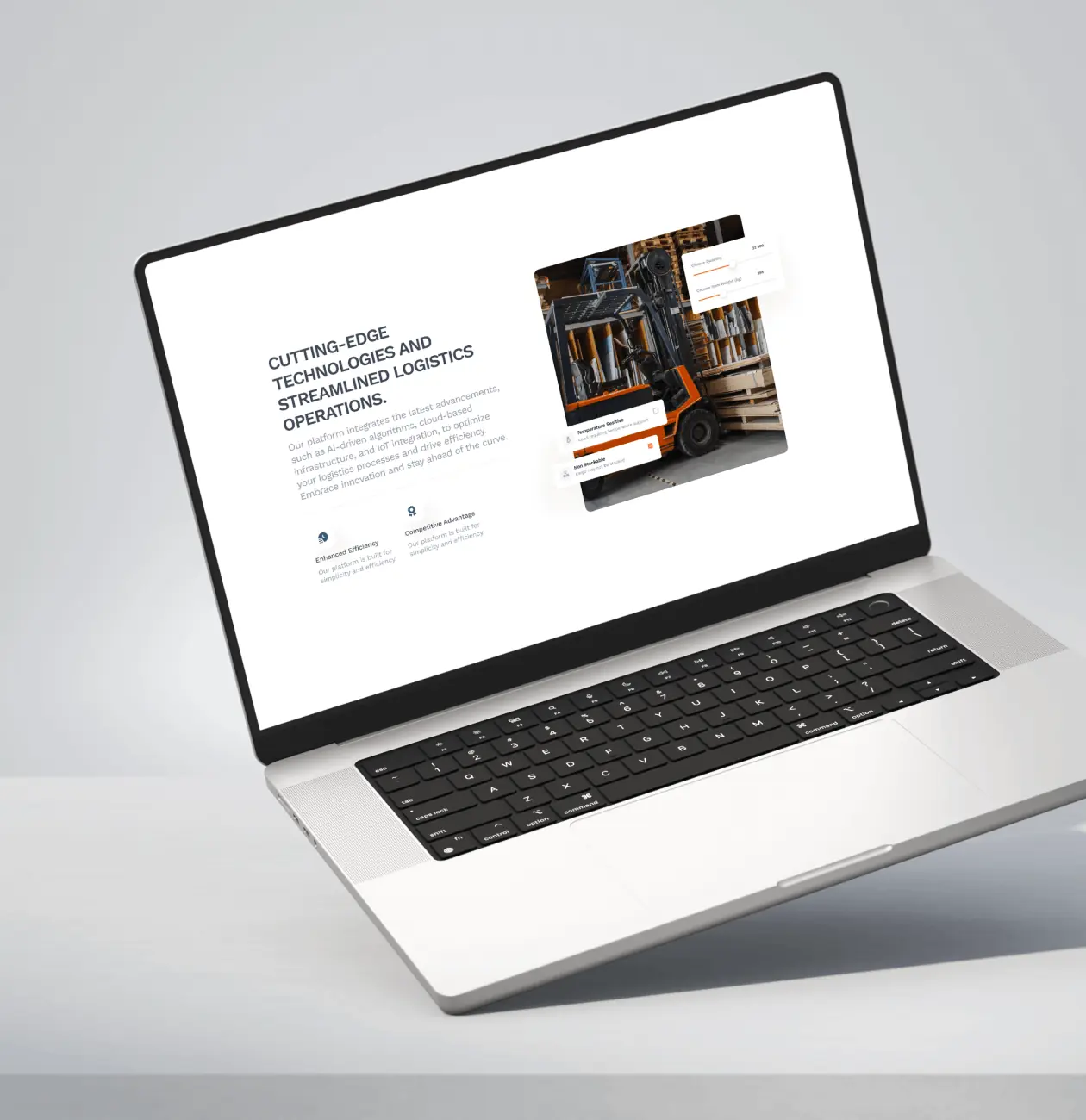 Saifast – promo website for logistics platform - Website Development - Photo 4