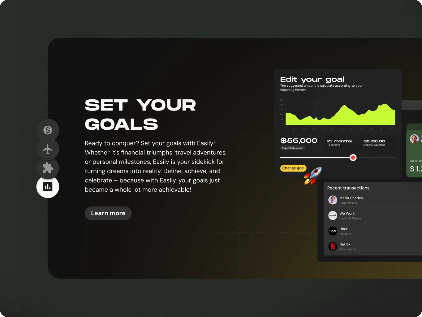 Easily – promo website for the super app - Website Development - Photo 3