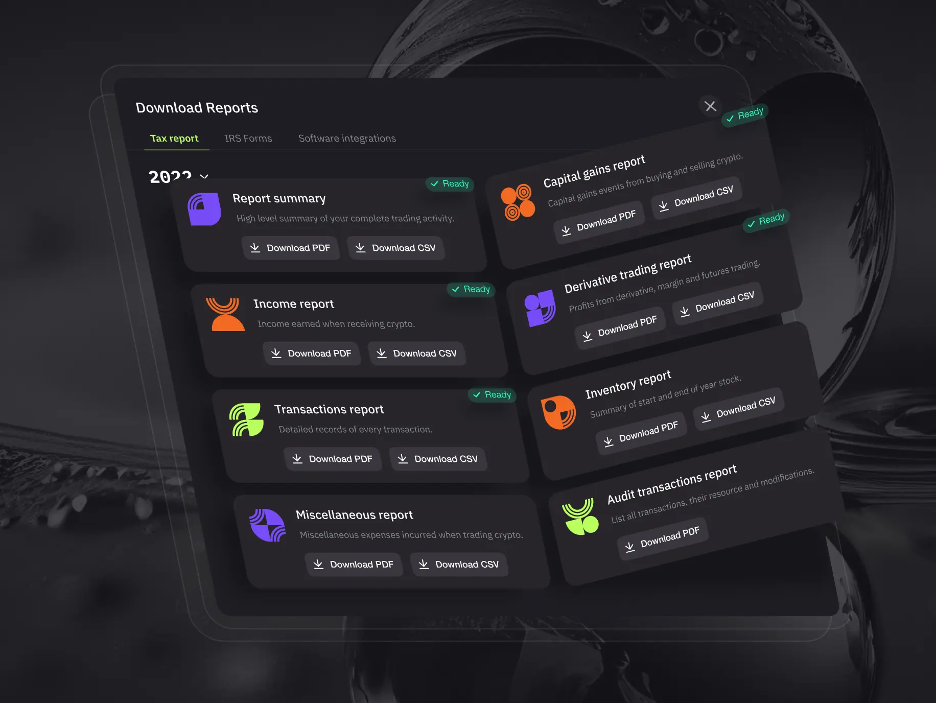 CoinTax – crypto tax reporting tool - Website Development - Photo 14