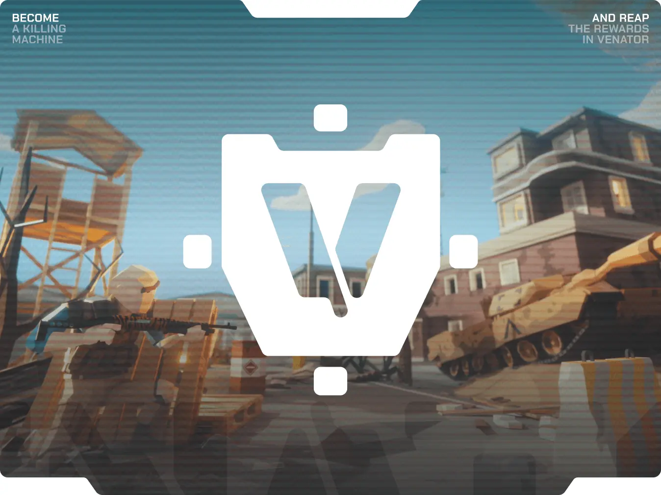 VENATOR – branding for a futuristic crypto game - image cover