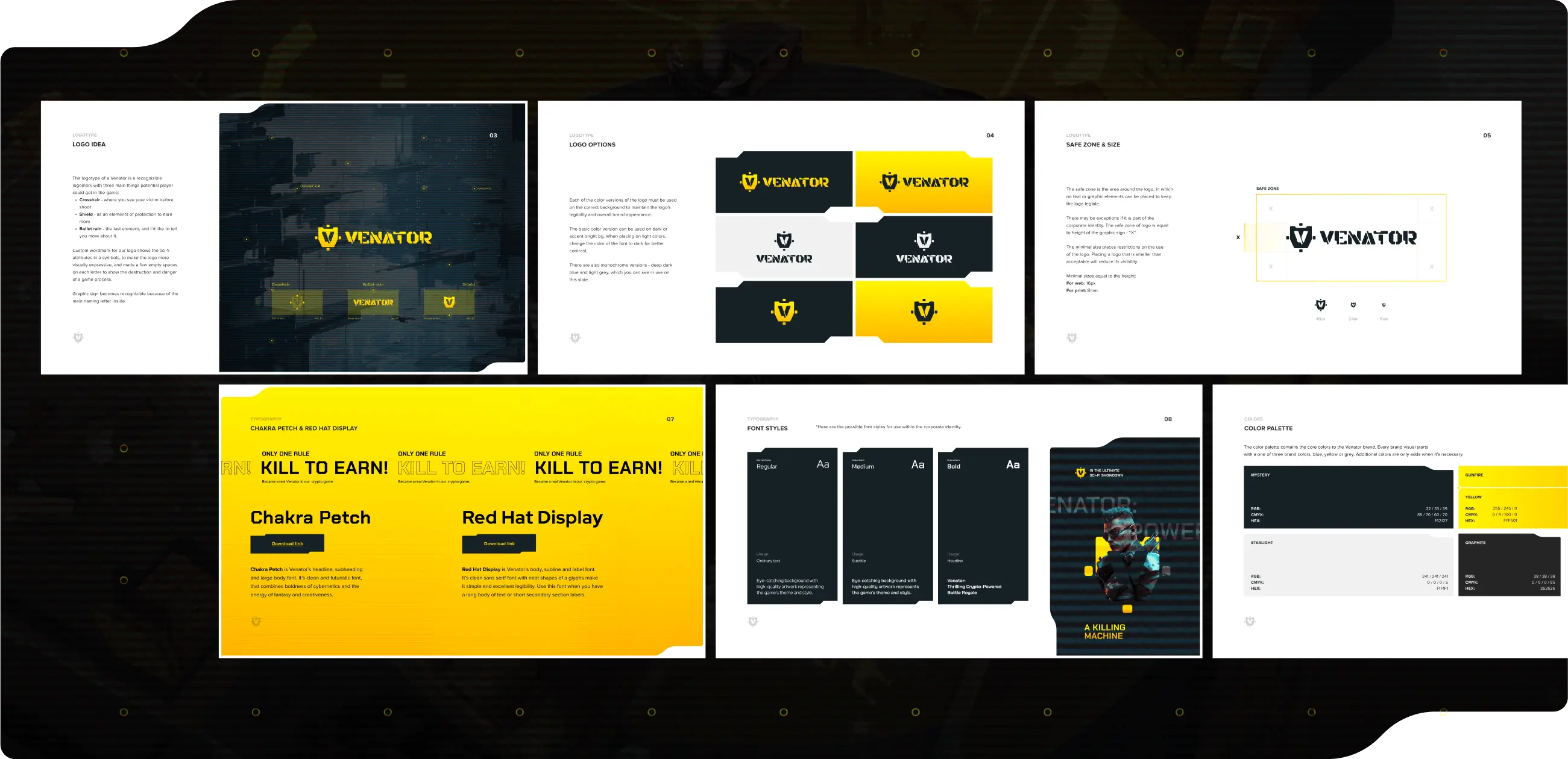 VENATOR – branding for a futuristic crypto game - Website Development - Photo 14