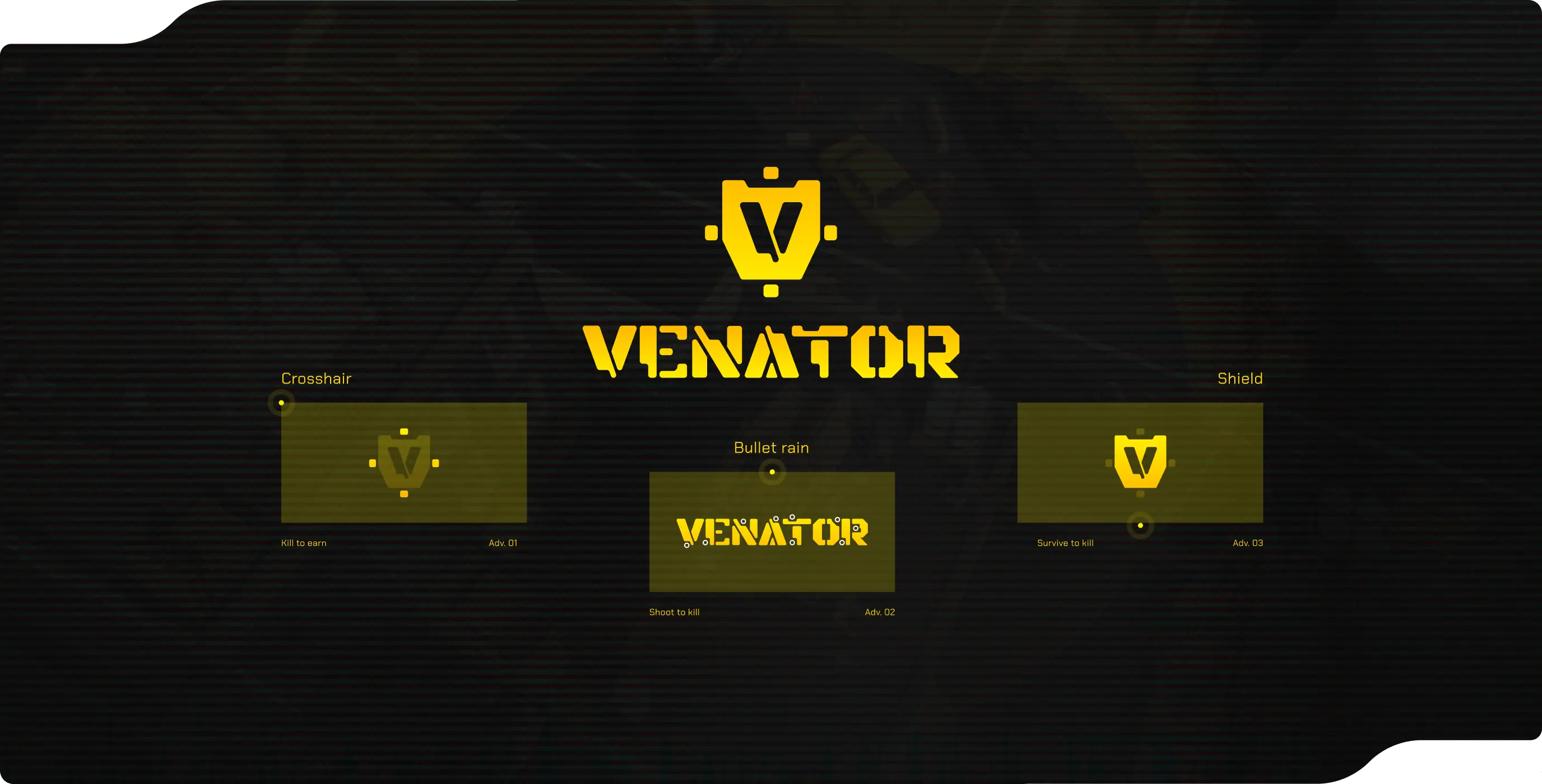 VENATOR – branding for a futuristic crypto game - Website Development - Photo 5