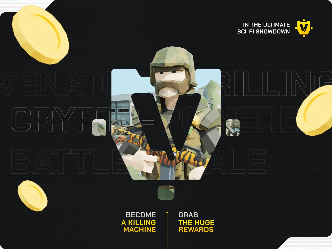 VENATOR – branding for a futuristic crypto game - Website Development - Photo 8