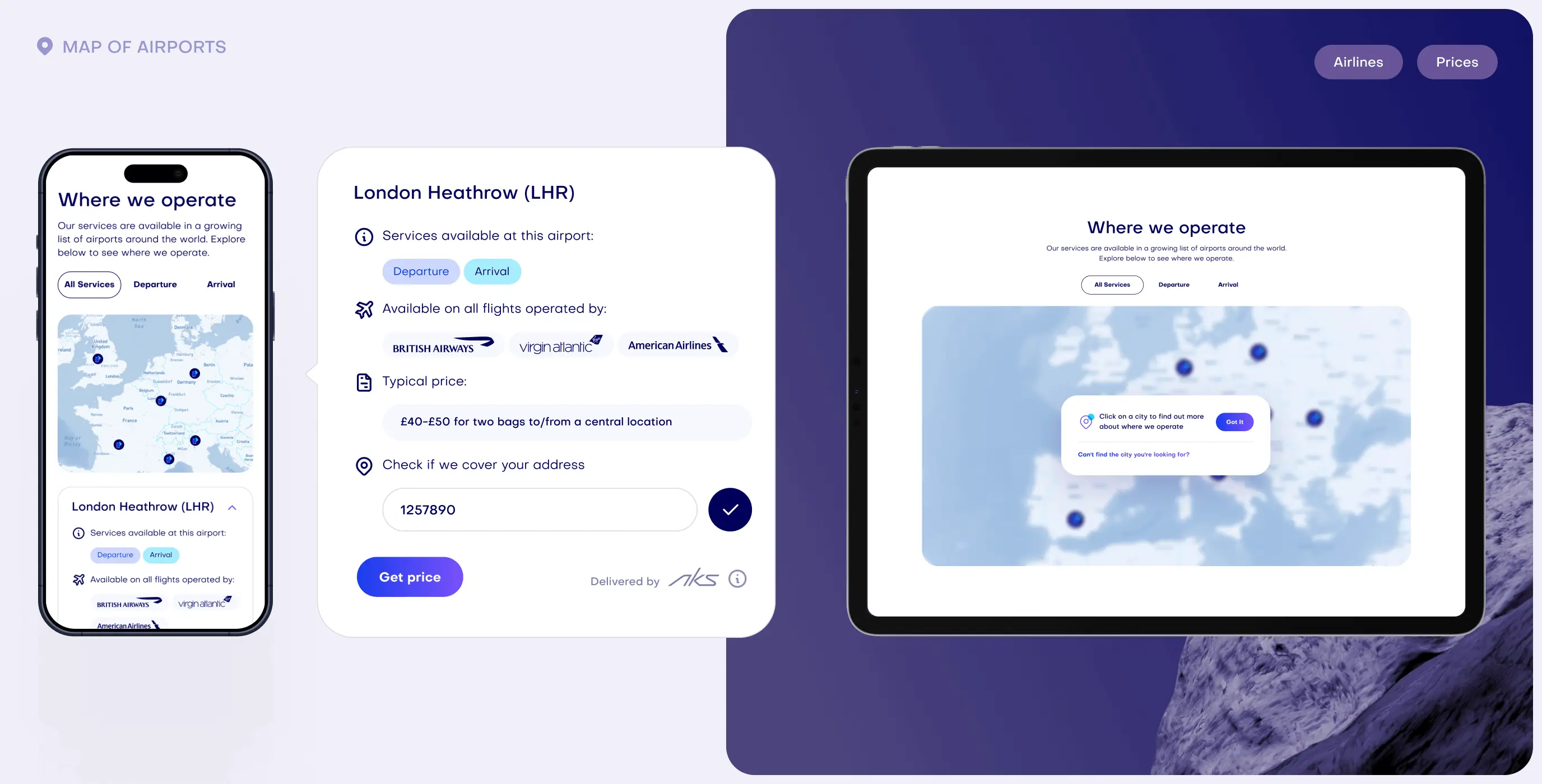 Airportr 2.0 – luggage carrying service website redesign - Website Development - Photo 10