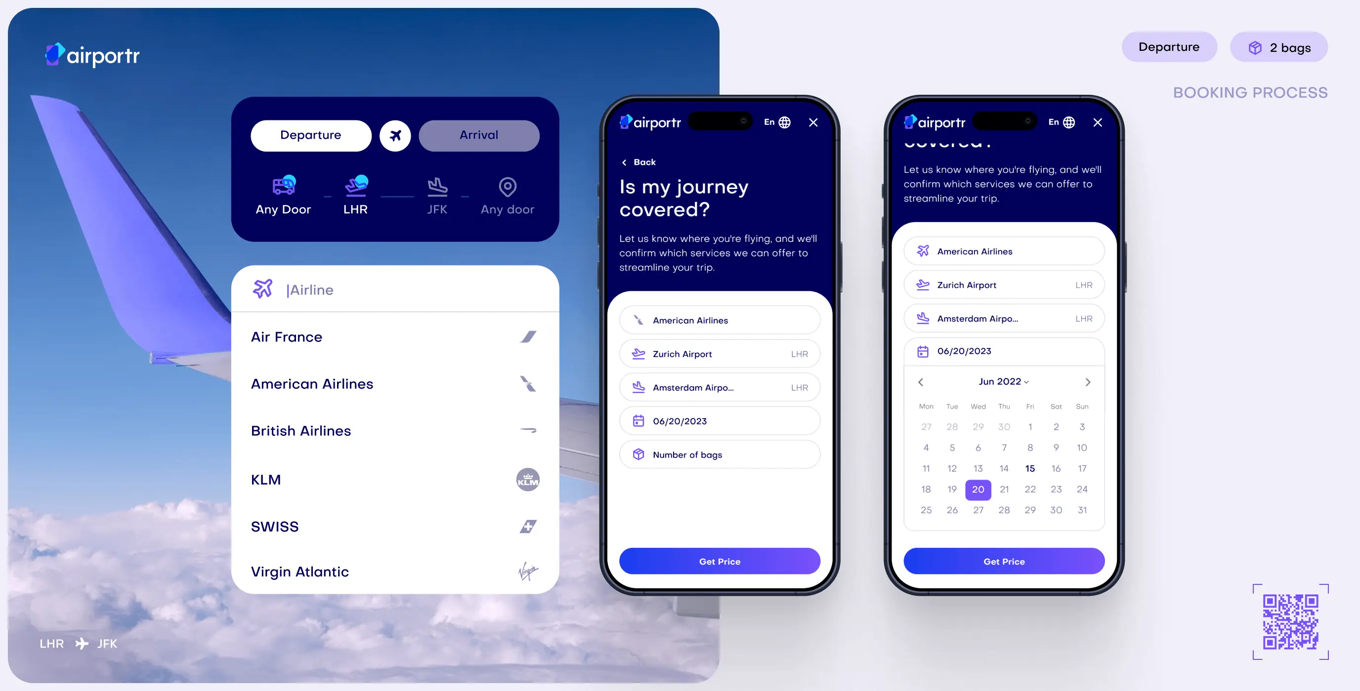 Airportr 2.0 – luggage carrying service website redesign - Website Development - Photo 13