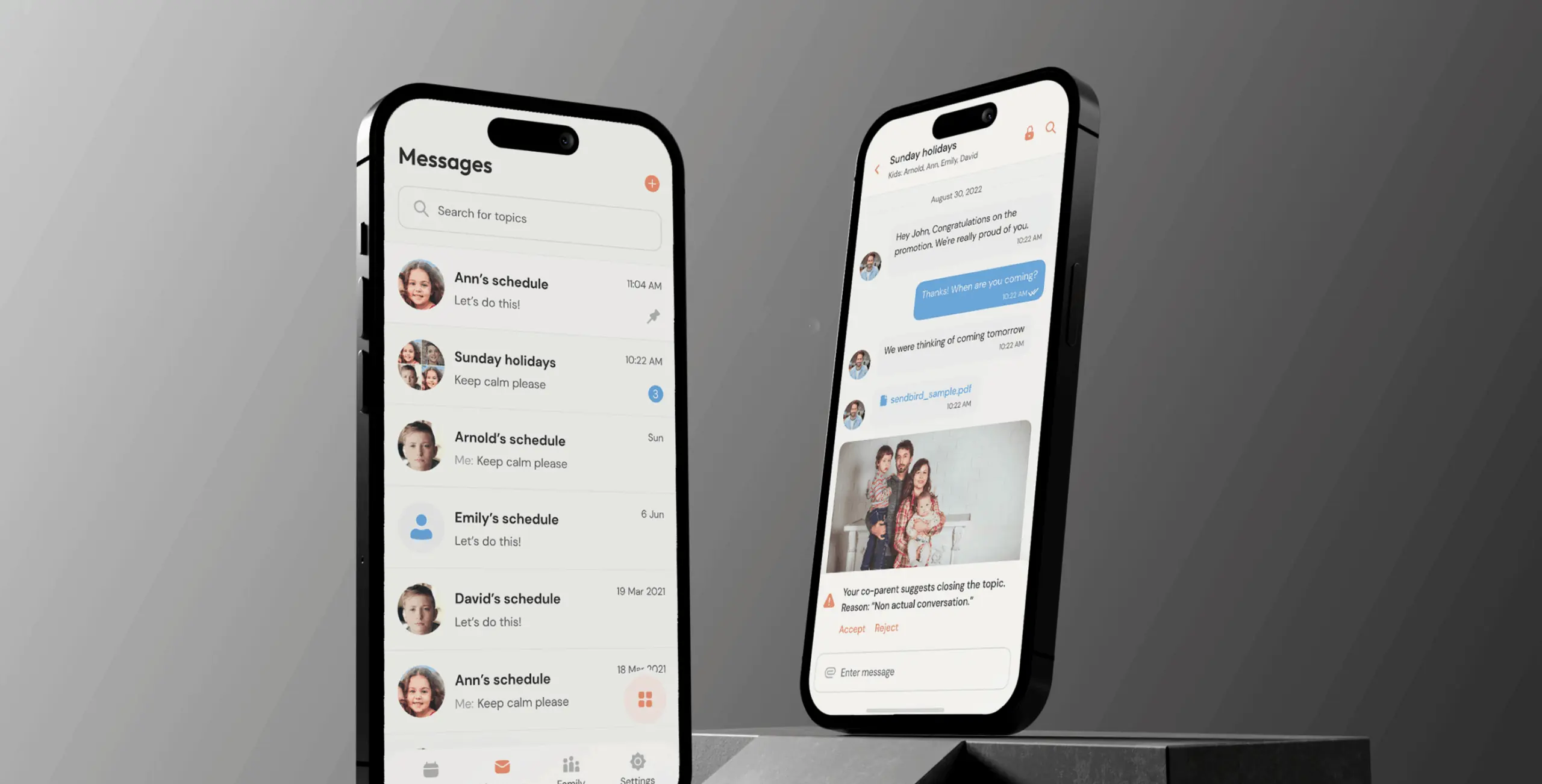 Both Homes – co-parenting mobile app - Website Development - Photo 6