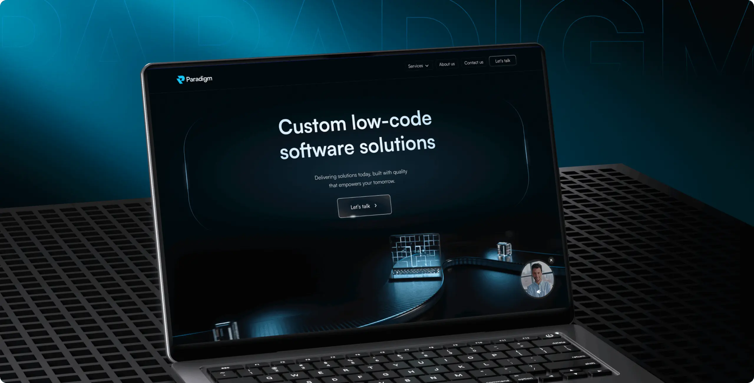 Paradigm – website for low-code software developers - Website Development - Photo 1