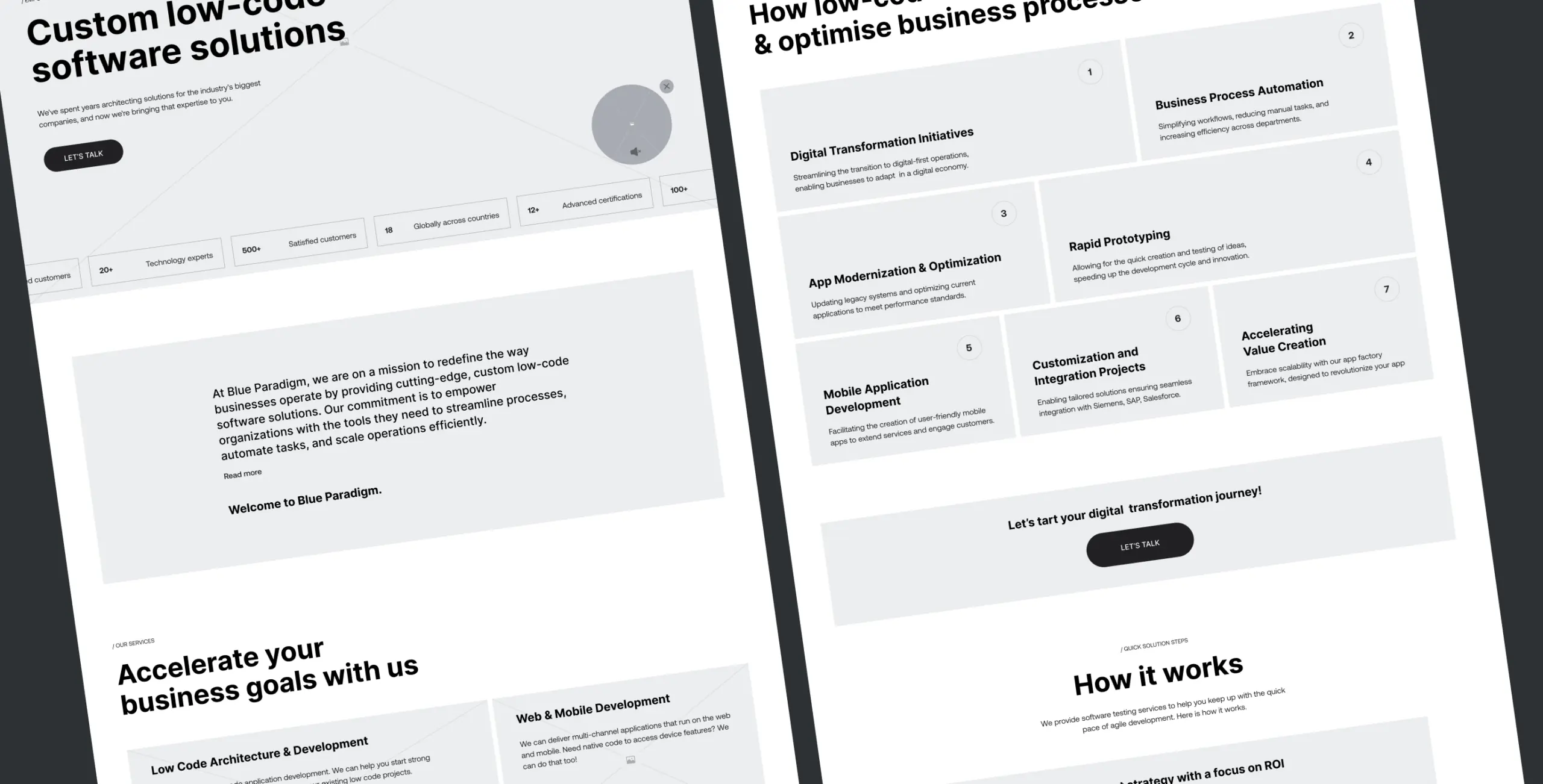 Paradigm – website for low-code software developers - Website Development - Photo 8