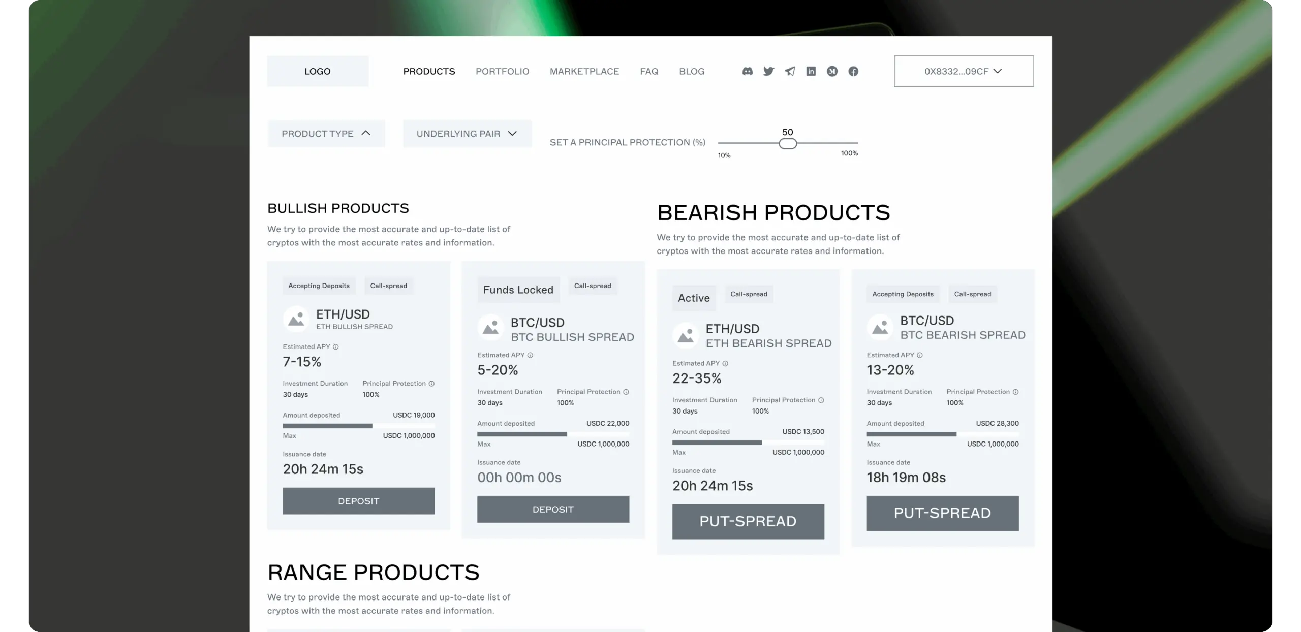 SuperHedge – principal-protected DeFi structured vaults - Website Development - Photo 12