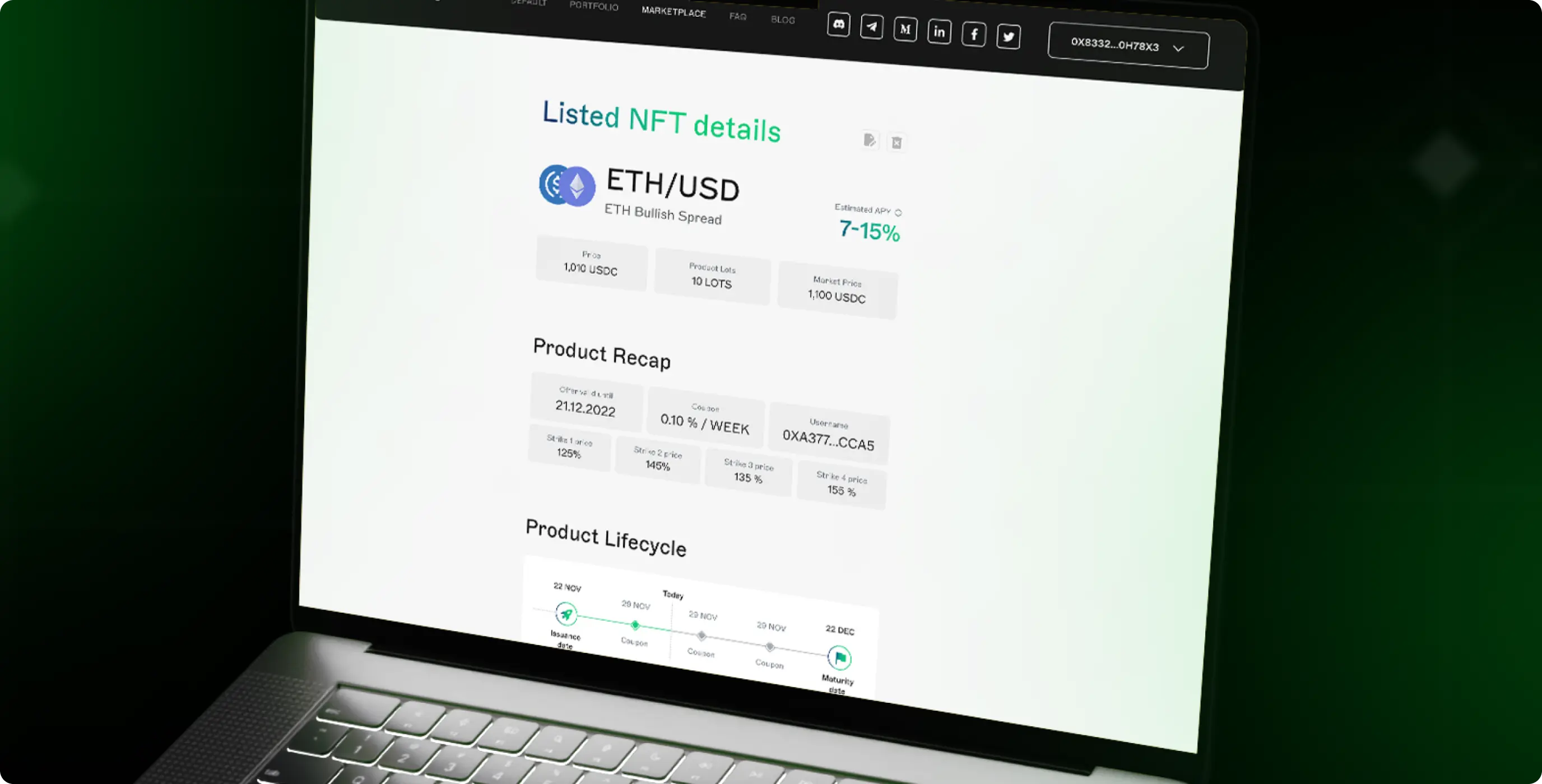 SuperHedge – principal-protected DeFi structured vaults - Website Development - Photo 11